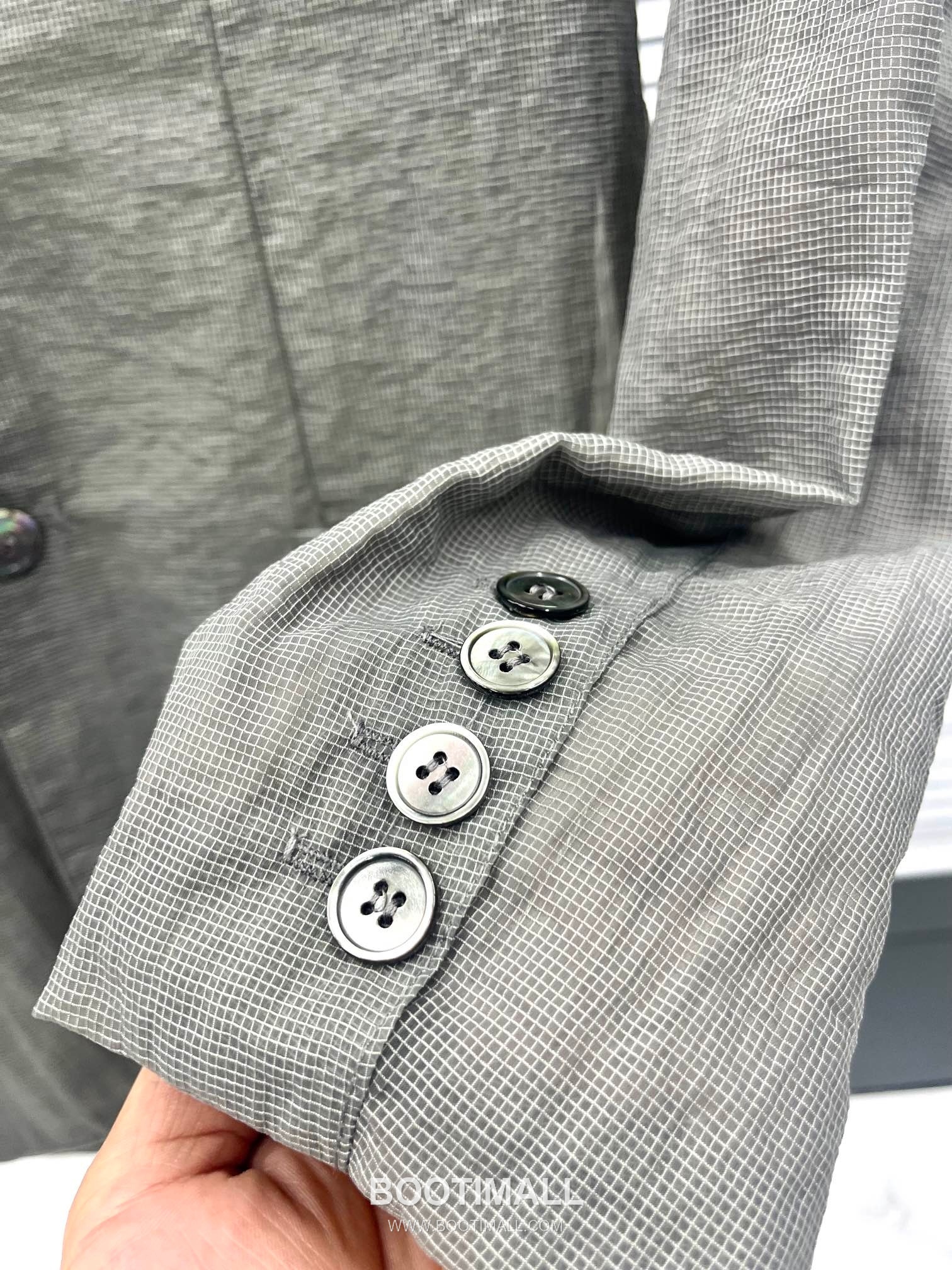 Thom Browne 4-Bar Blazer White Windbreaker 톰브라운 4바 블레이저 화이트 바람막이 7