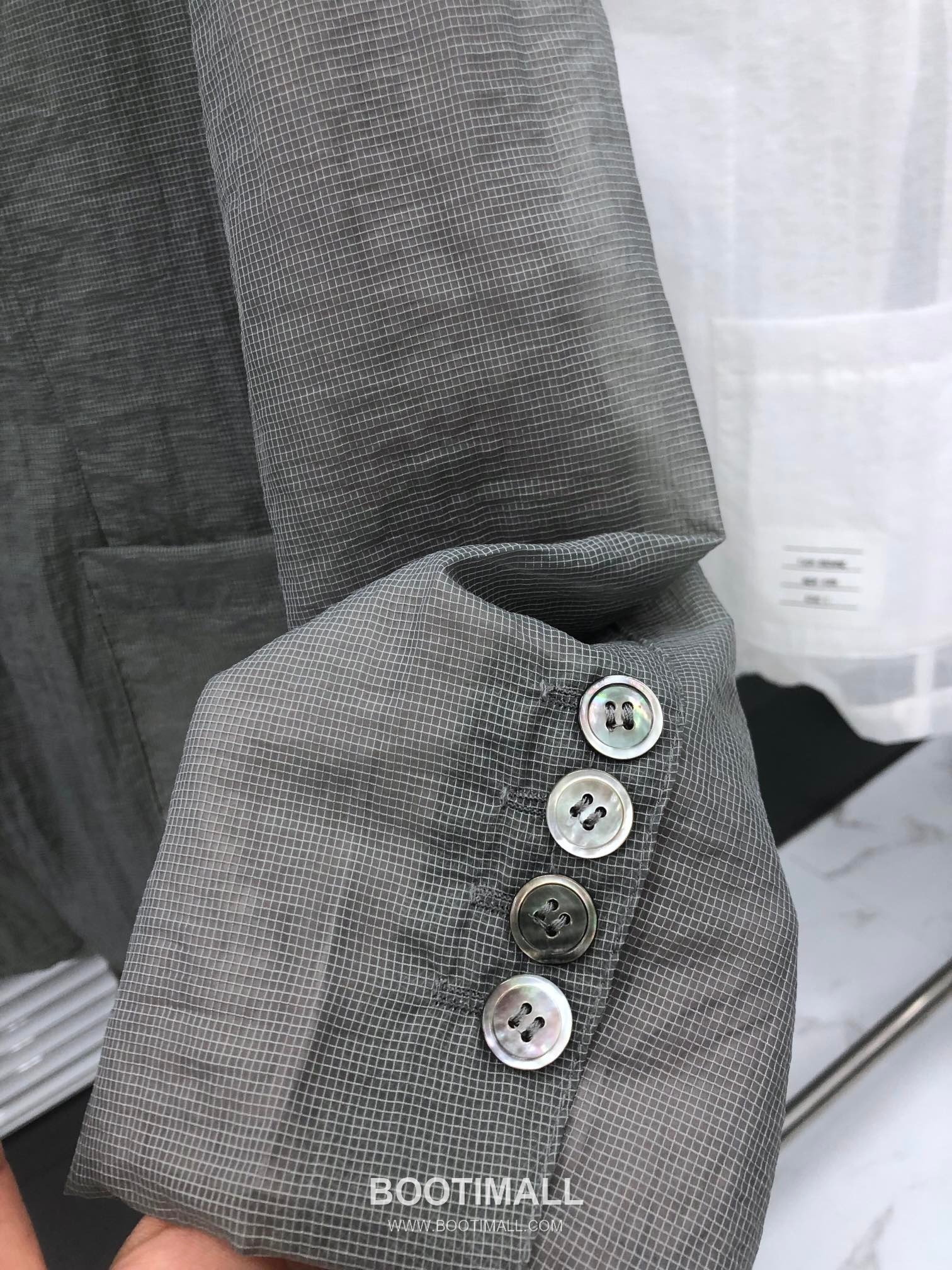 Thom Browne Sheer Sun-Protection Blazer Light Fabric White 톰브라운 시어 선프로텍션 블레이저 경량 소재 화이트 6