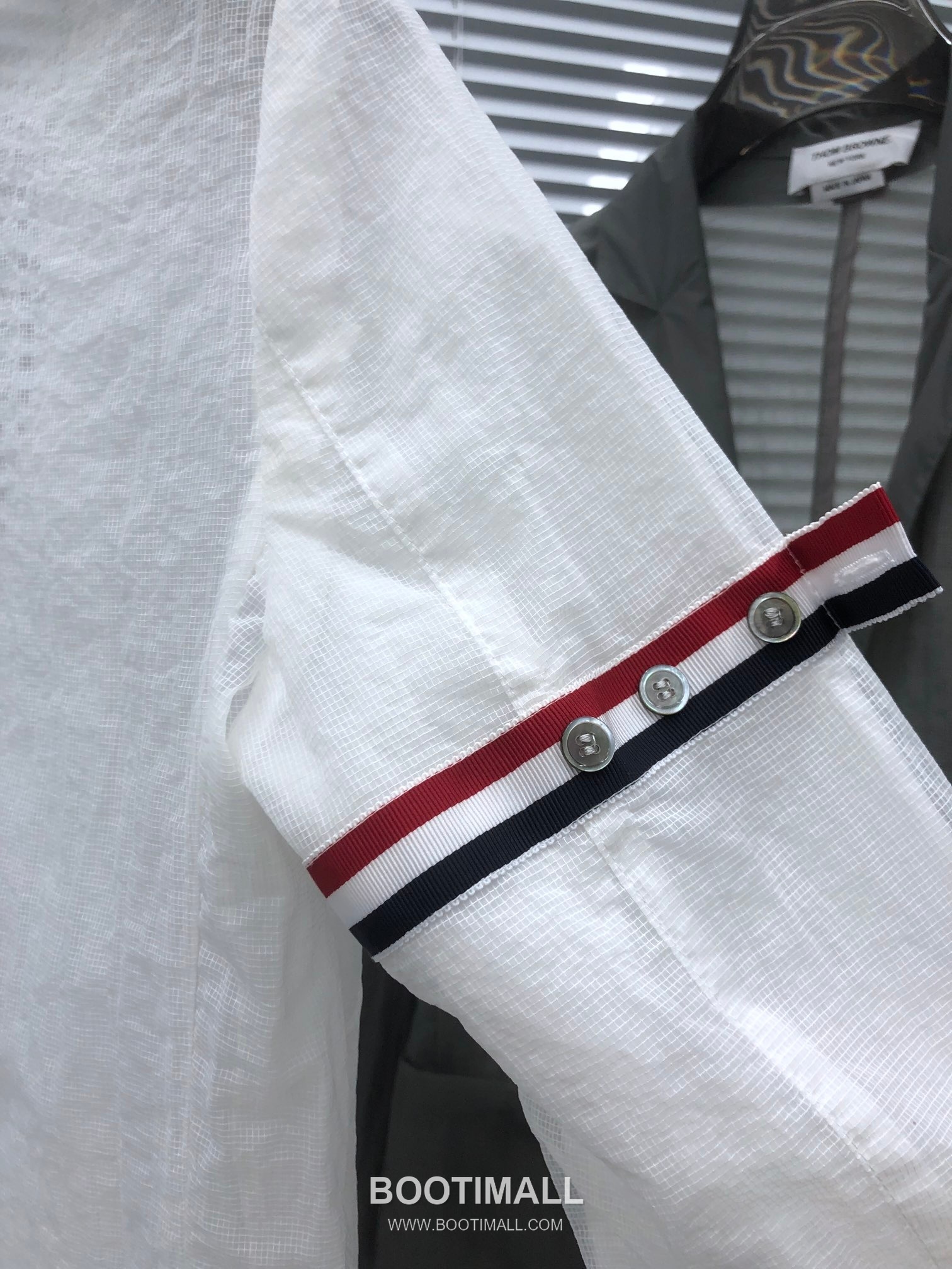 Thom Browne Sheer Sun-Protection Blazer Light Fabric White 톰브라운 시어 선프로텍션 블레이저 경량 소재 화이트 5