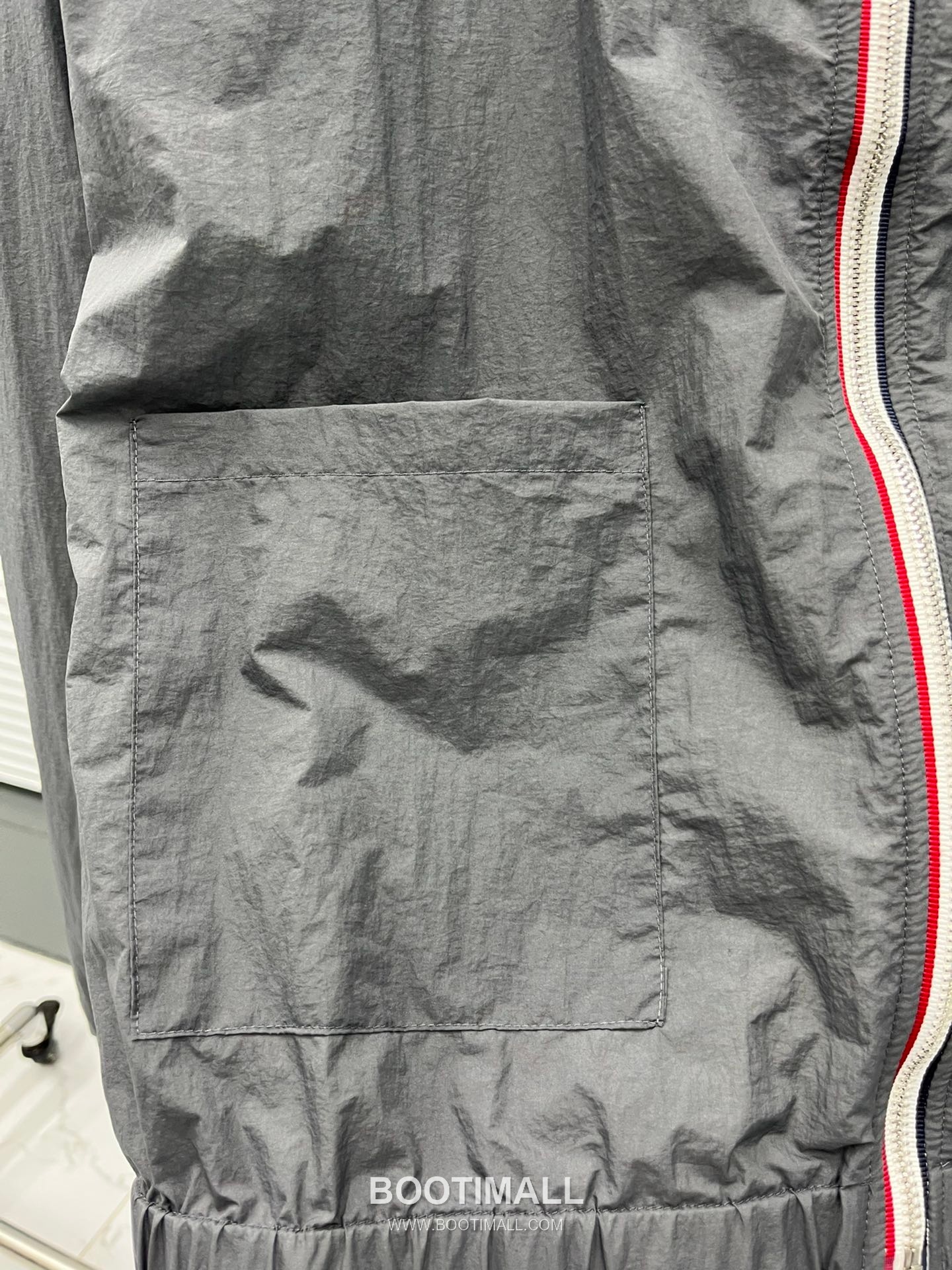 Thom Browne 4-Bar Zip Hooded Sun Jacket Gray 톰브라운 4바 지퍼 후드 선재킷 그레이 5