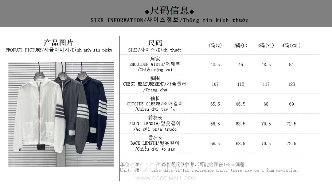 Thom Browne 4-Bar Zip Hooded Sun Jacket Gray 톰브라운 4바 지퍼 후드 선재킷 그레이 10