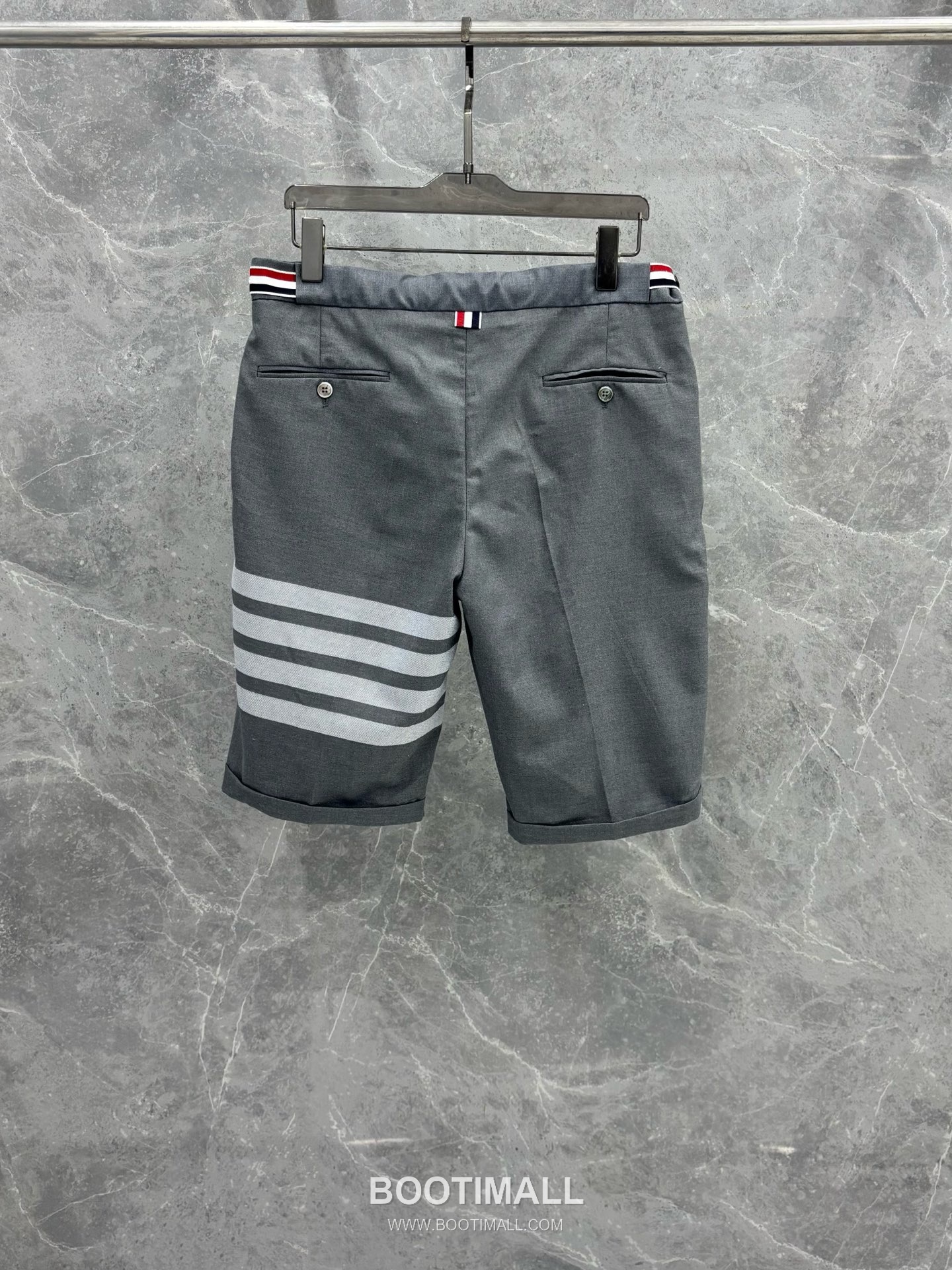 Thom Browne 4-Bar Cropped Trousers Wool 톰브라운 4바 크롭 트라우저 울 5