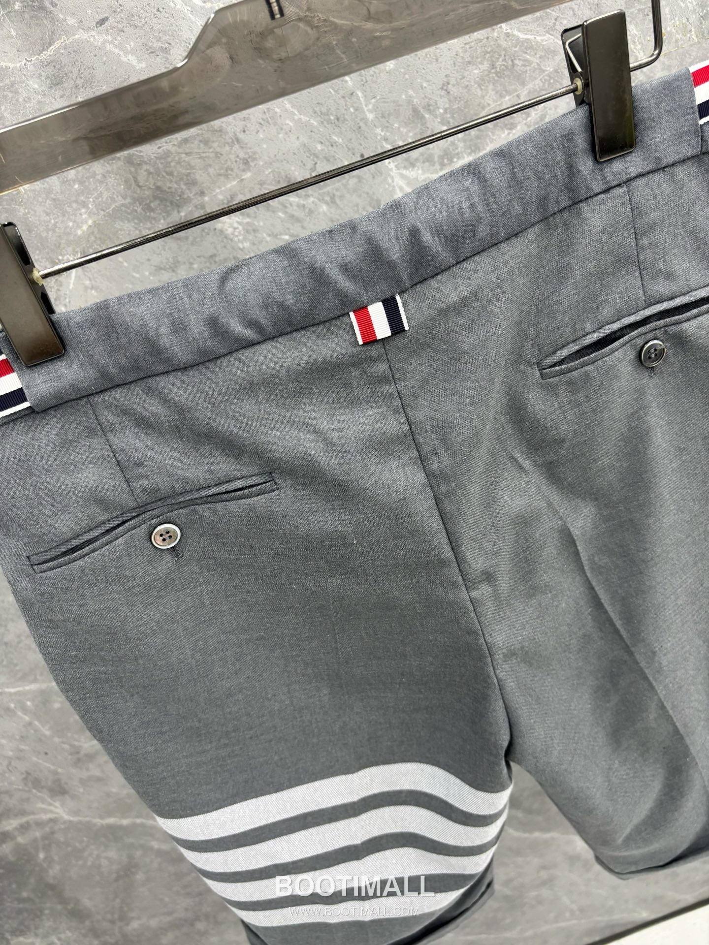Thom Browne 4-Bar Cropped Trousers Wool 톰브라운 4바 크롭 트라우저 울 6