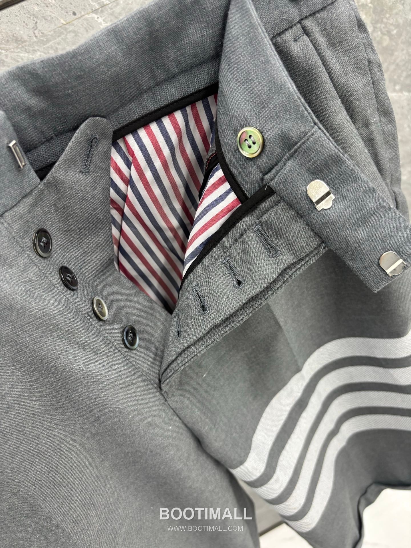 Thom Browne 4-Bar Cropped Trousers Wool 톰브라운 4바 크롭 트라우저 울 10