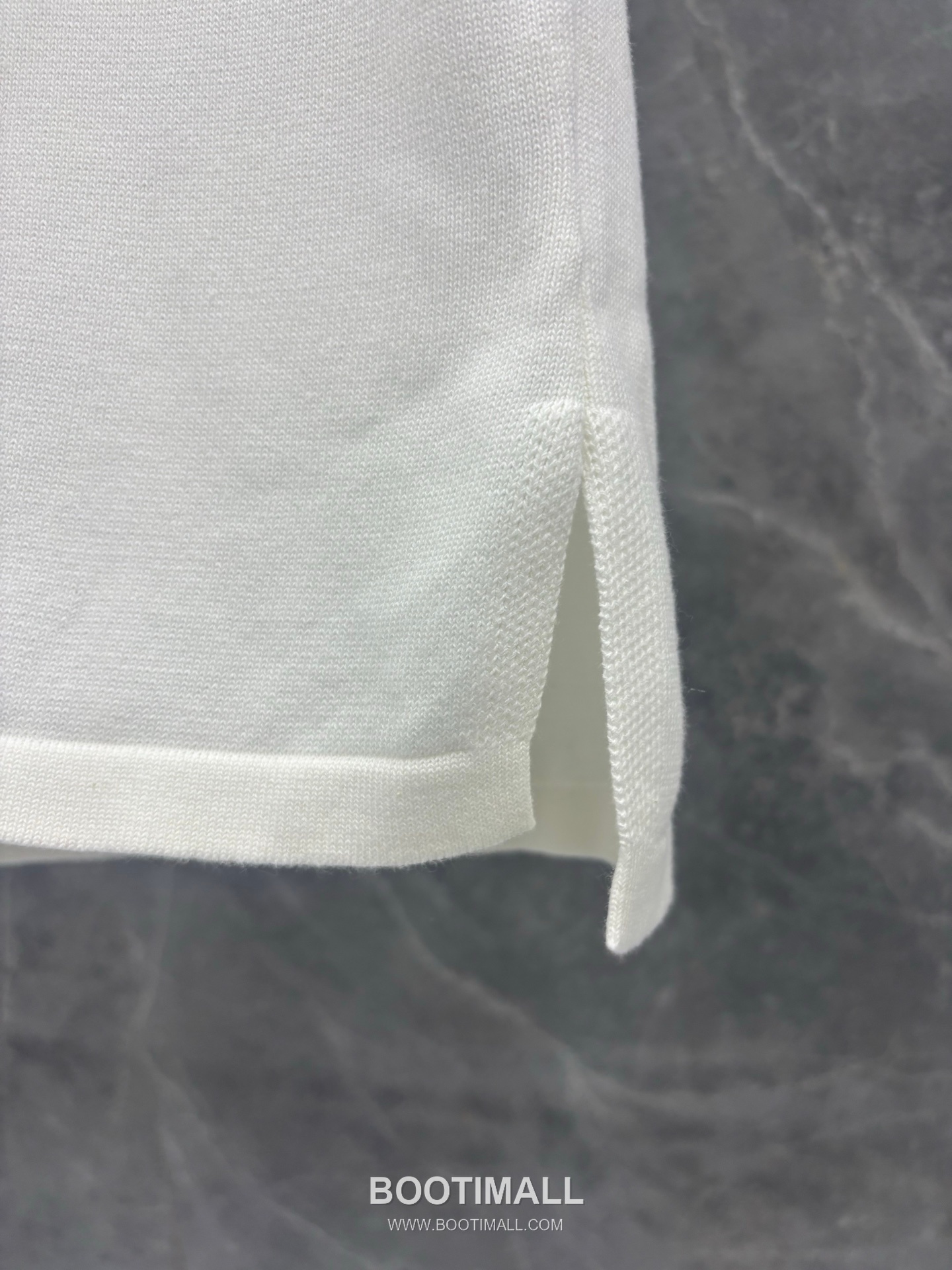 Thom Browne 4-Bar Contrast Knit Polo Cotton Short Sleeve 톰브라운 4바 배색 니트 폴로 코튼 반팔 5