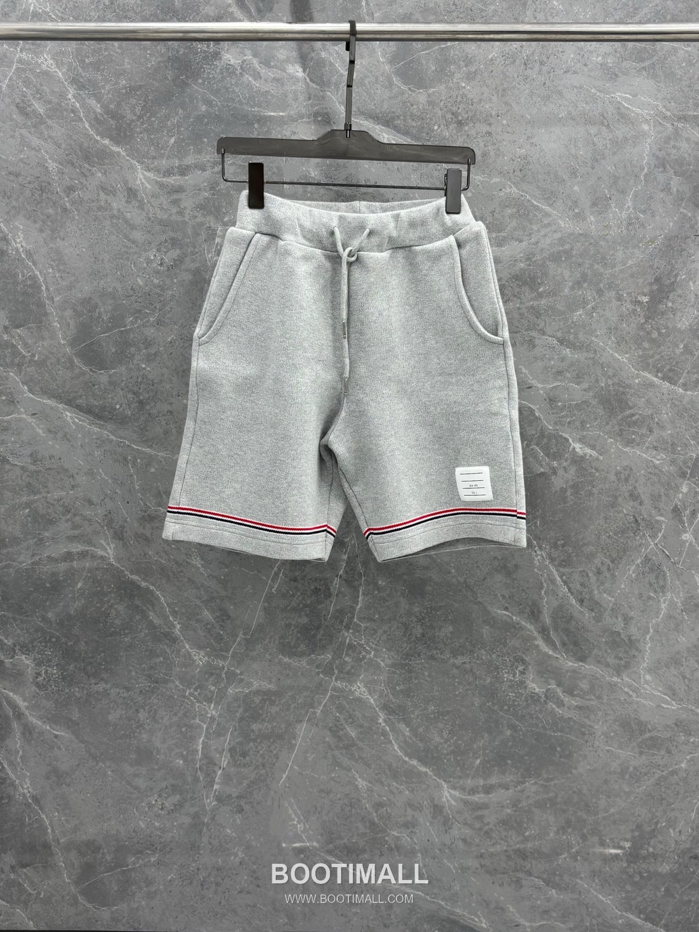 Thom Browne Tricolor Jacquard Knit Shorts Cotton Red 톰브라운 트리컬러 자카드 니트 쇼츠 코튼 레드 3