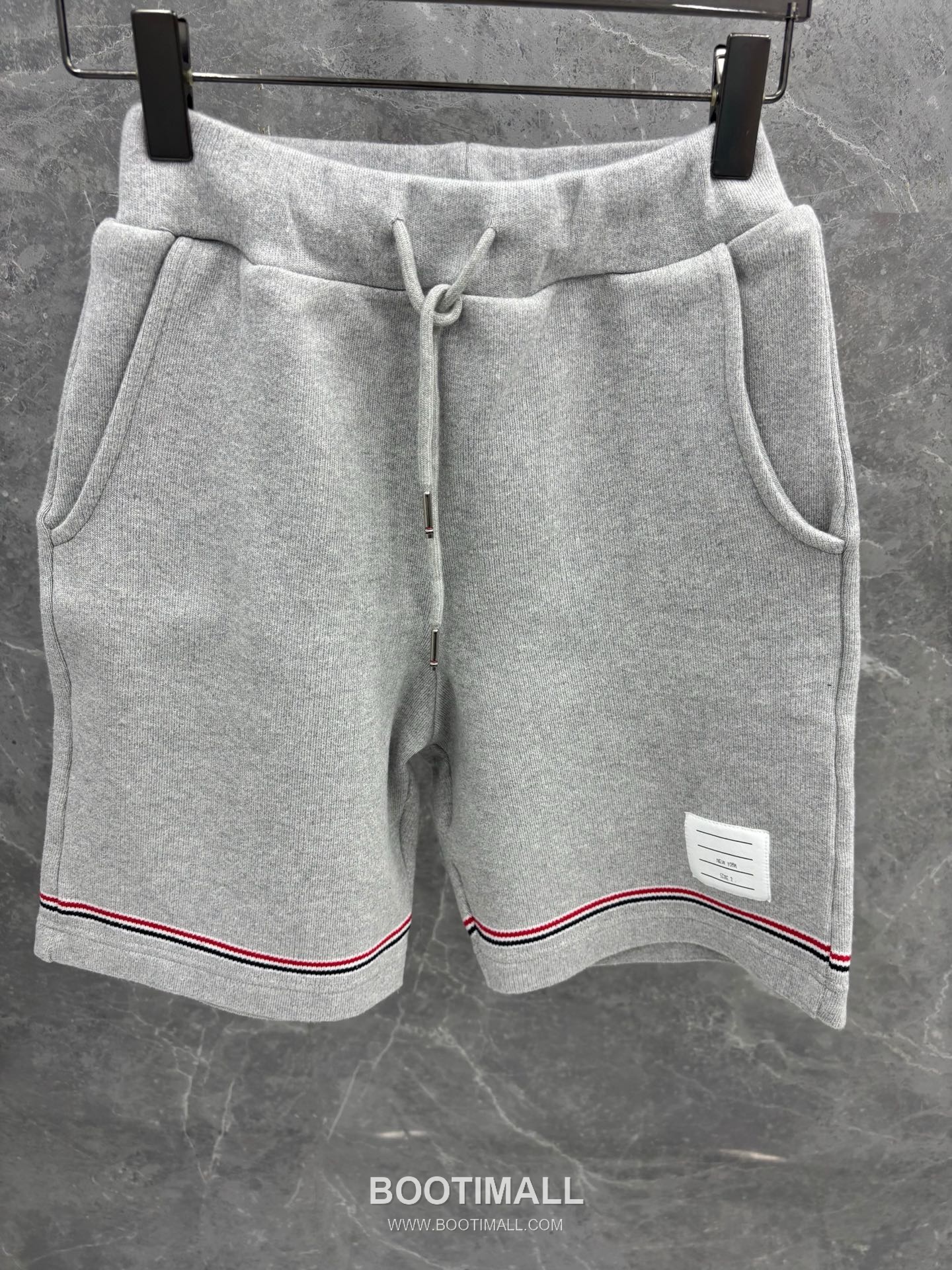 Thom Browne Tricolor Jacquard Knit Shorts Cotton Red 톰브라운 트리컬러 자카드 니트 쇼츠 코튼 레드 5