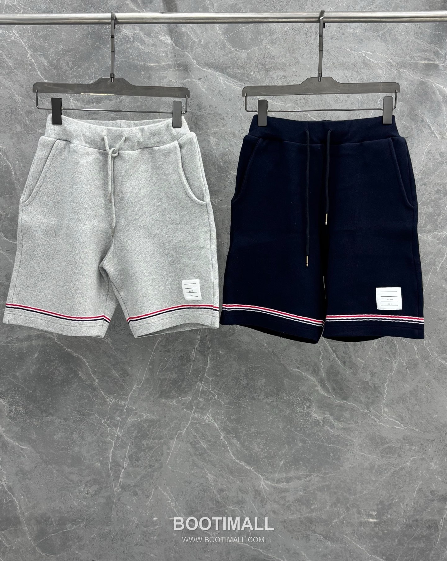 Thom Browne Tricolor Jacquard Knit Shorts Cotton Red 톰브라운 트리컬러 자카드 니트 쇼츠 코튼 레드 8