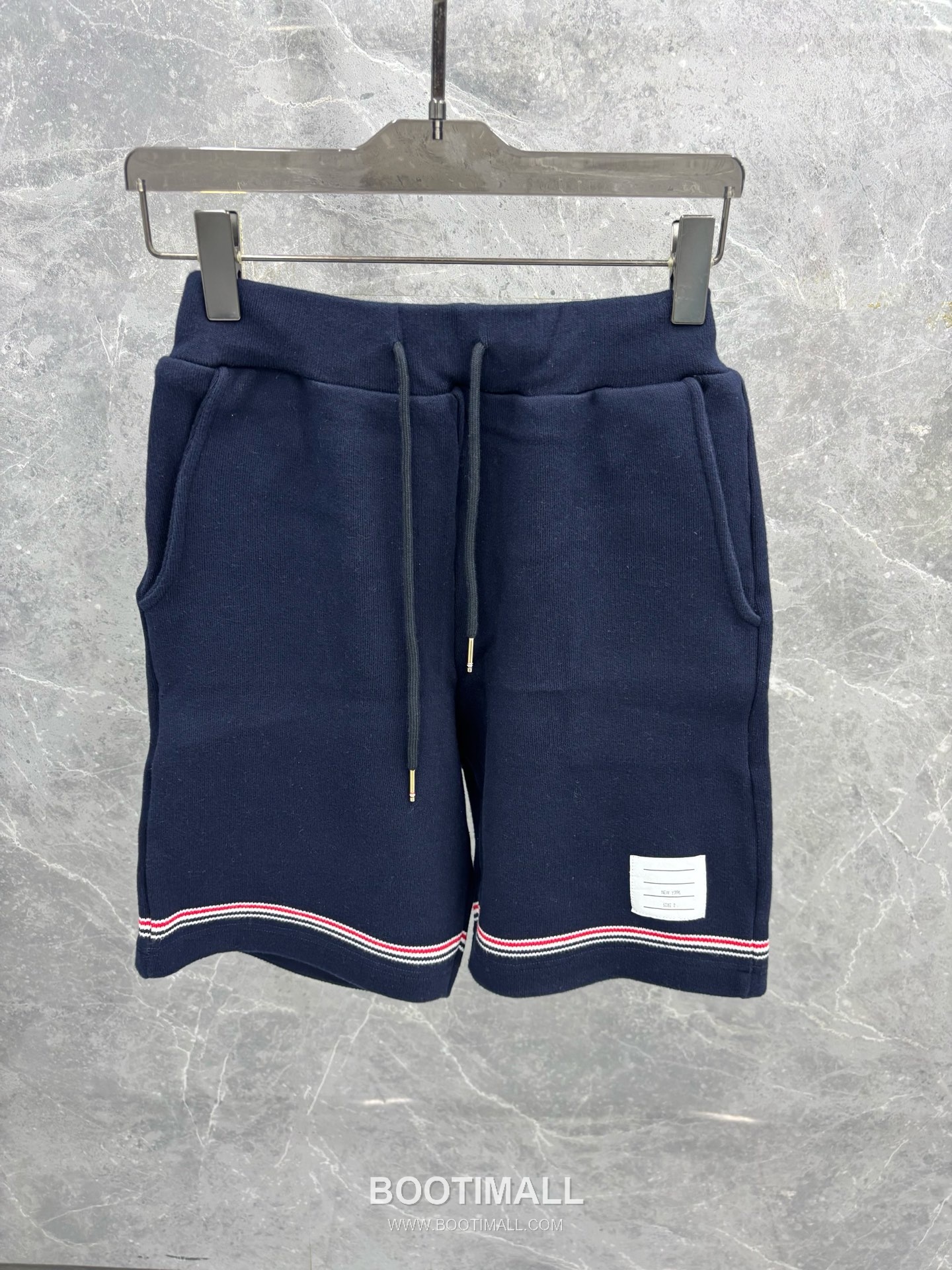 Thom Browne Tricolor Jacquard Knit Shorts Cotton Red 톰브라운 트리컬러 자카드 니트 쇼츠 코튼 레드 4