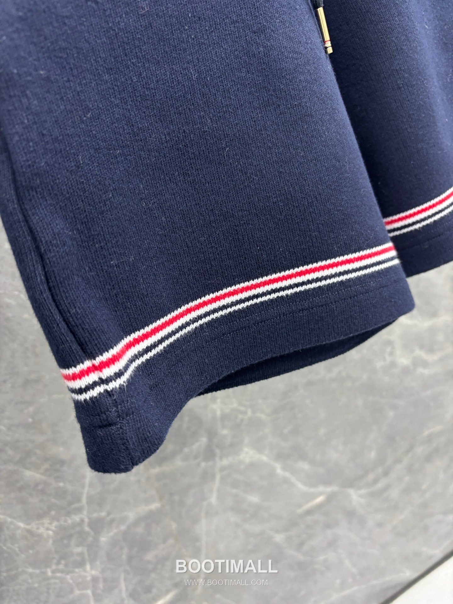 Thom Browne Tricolor Jacquard Knit Shorts Cotton Red 톰브라운 트리컬러 자카드 니트 쇼츠 코튼 레드 6