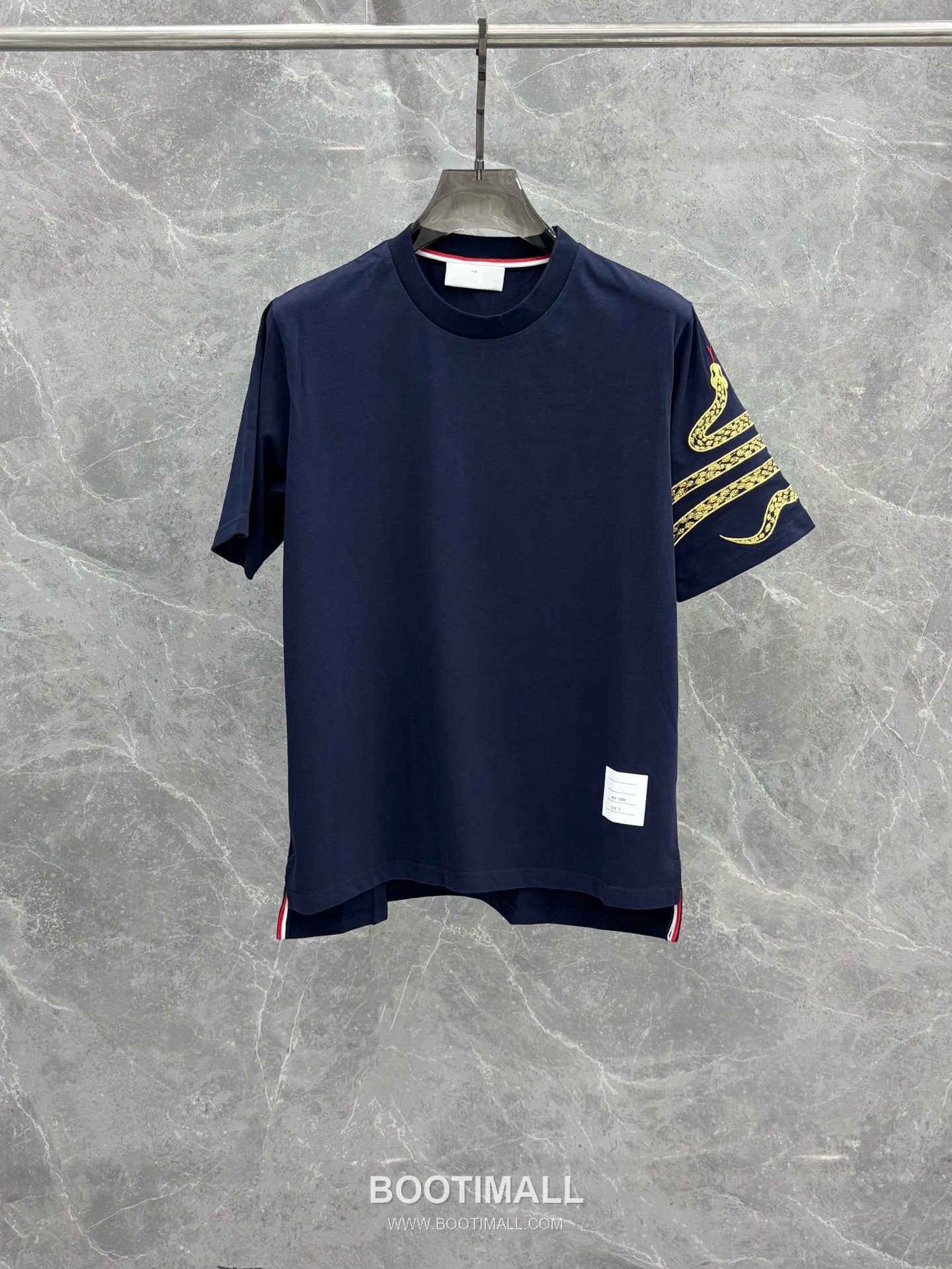 Thom Browne Snake Year Embroidery Tee Cotton T-Shirt 톰브라운 뱀해 자수 티 코튼 티셔츠 1