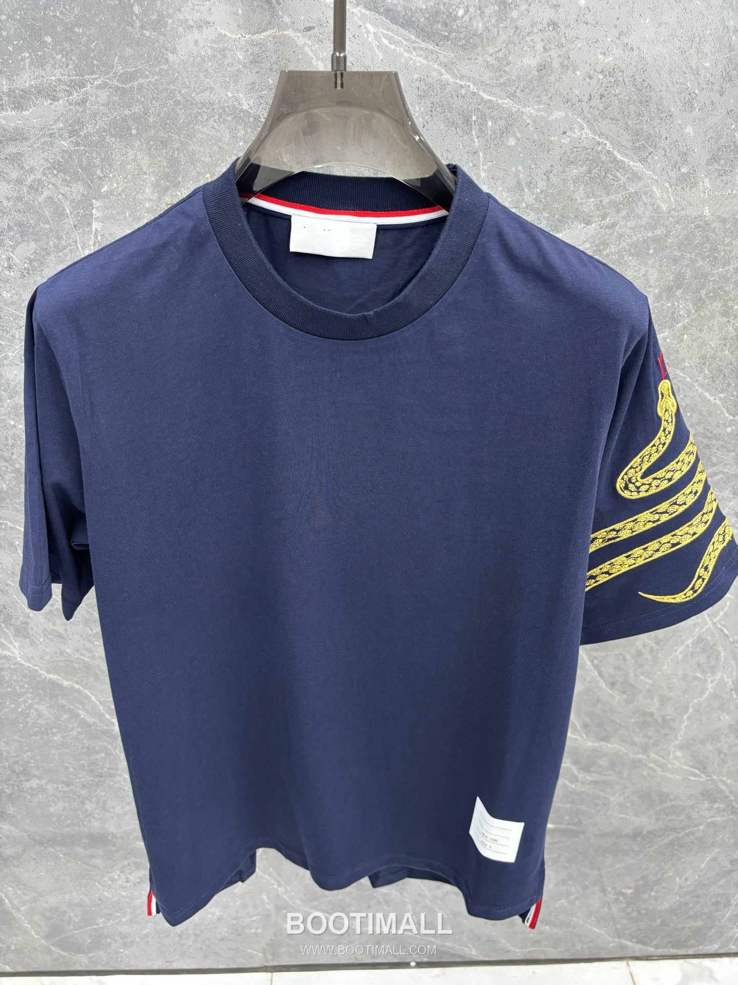 Thom Browne Snake Year Embroidery Tee Cotton T-Shirt 톰브라운 뱀해 자수 티 코튼 티셔츠 3