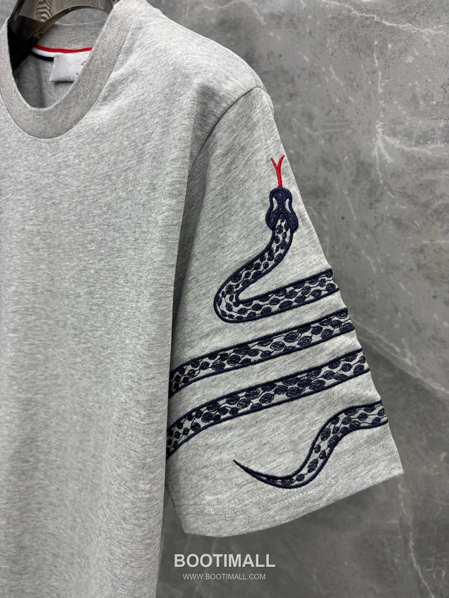Thom Browne Snake Year Embroidery Tee Cotton T-Shirt 톰브라운 뱀해 자수 티 코튼 티셔츠 8