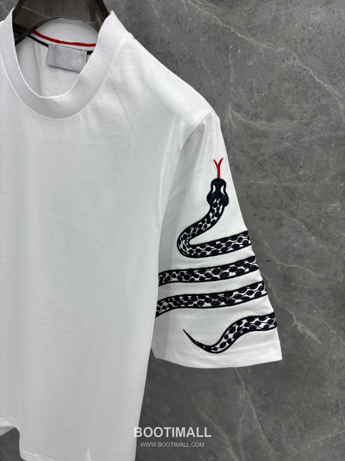 Thom Browne Snake Year Embroidery Tee Cotton T-Shirt 톰브라운 뱀해 자수 티 코튼 티셔츠 6