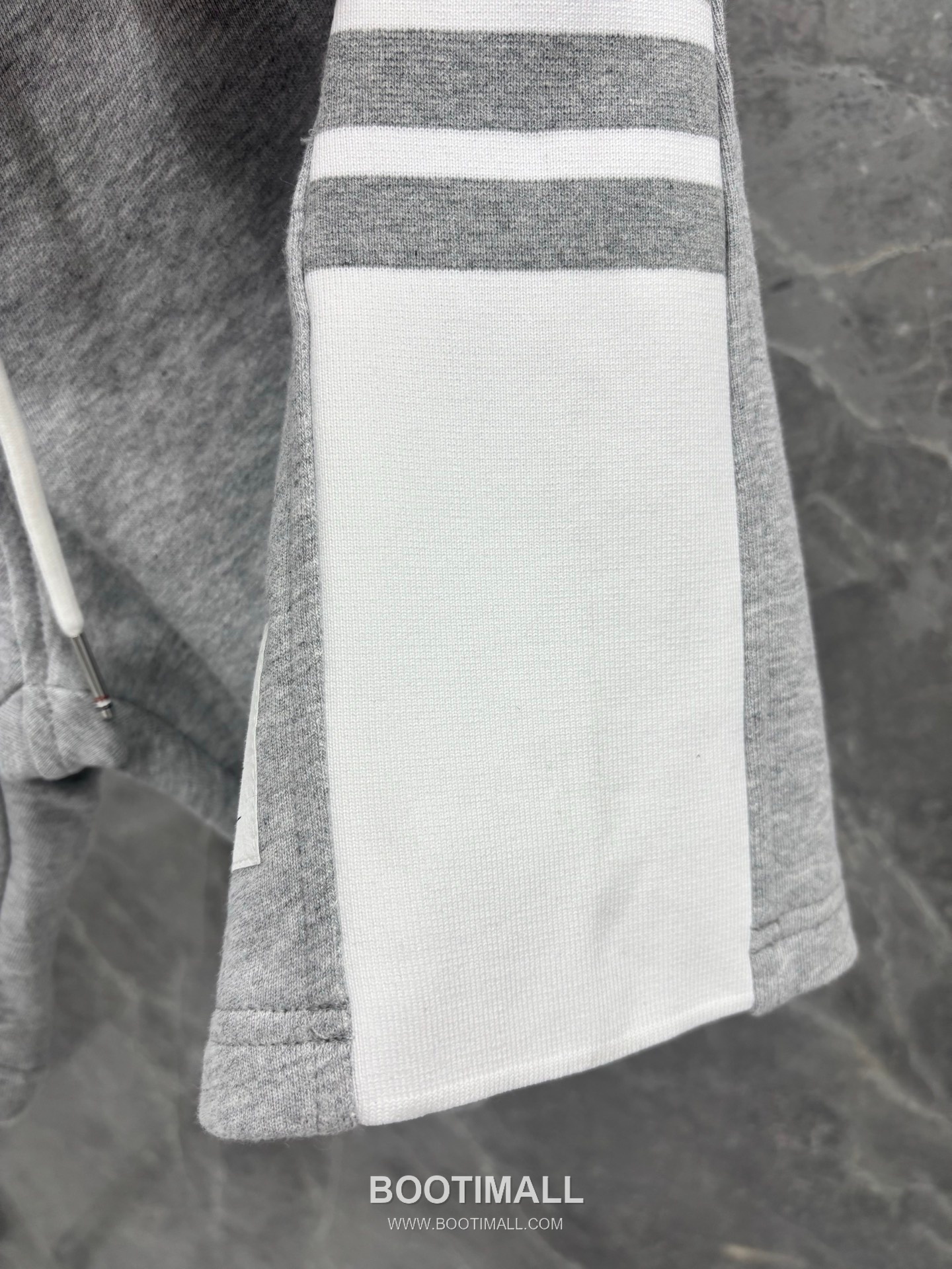 Thom Browne 4-Bar Colorblock Ribbed Cotton Navy Shorts 톰브라운 4바 컬러블록 립 코튼 네이비 쇼츠 8