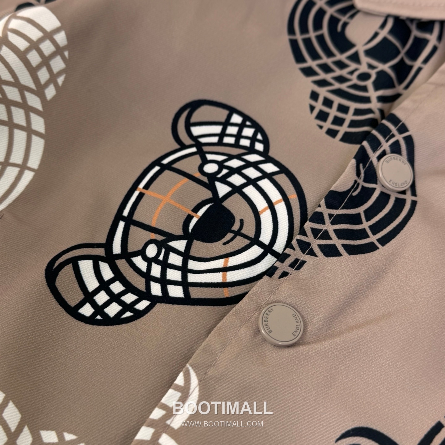 Balenciaga Teddy Print Kids Beige Jacket 발렌시아가 테디 프린트 키즈 베이지 자켓 5