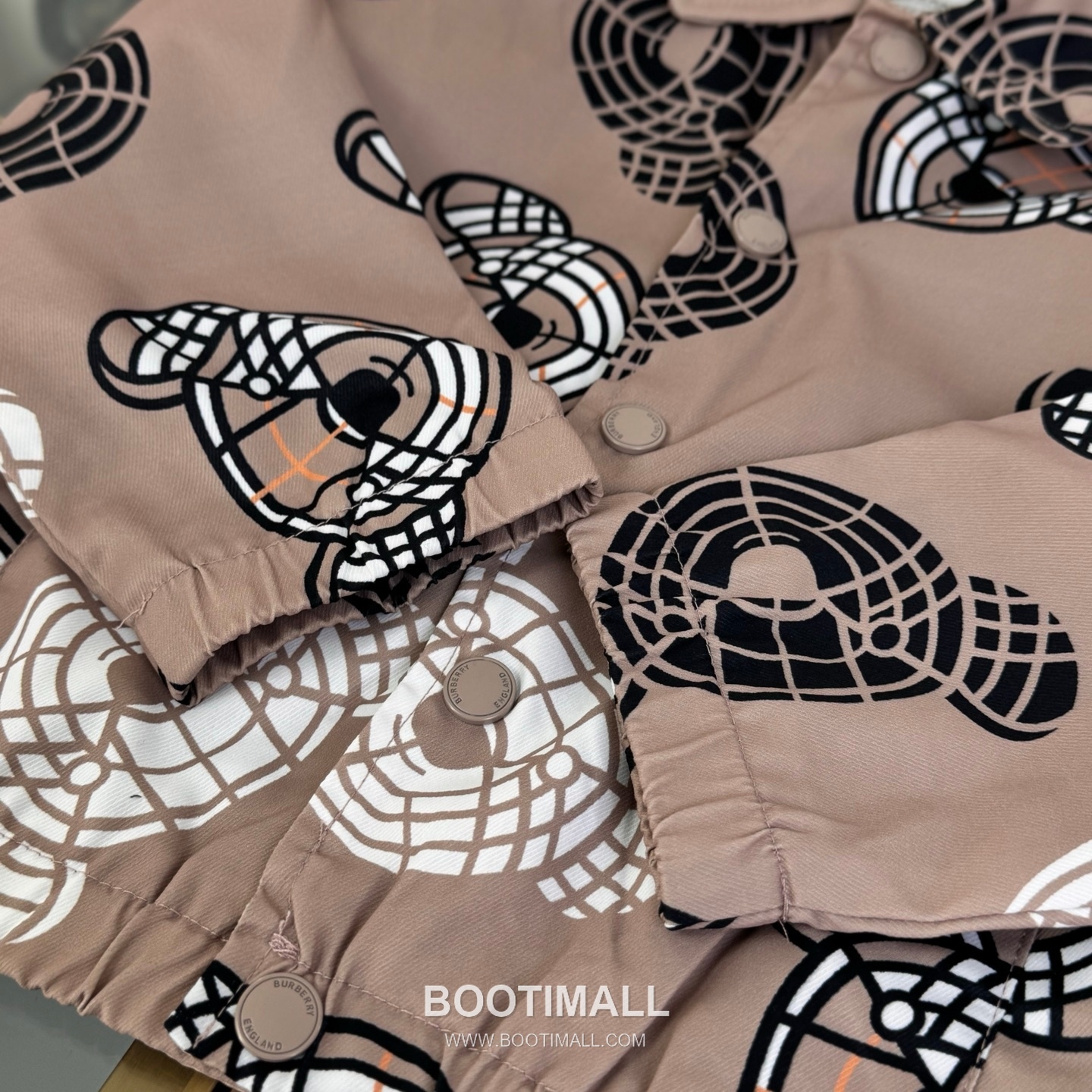 Balenciaga Teddy Print Kids Beige Jacket 발렌시아가 테디 프린트 키즈 베이지 자켓 6