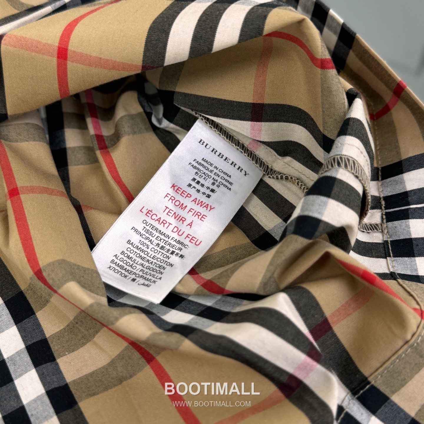 Balenciaga Check Short Dress Cotton Beige 발렌시아가 체크 반소매 원피스 코튼 베이지 6