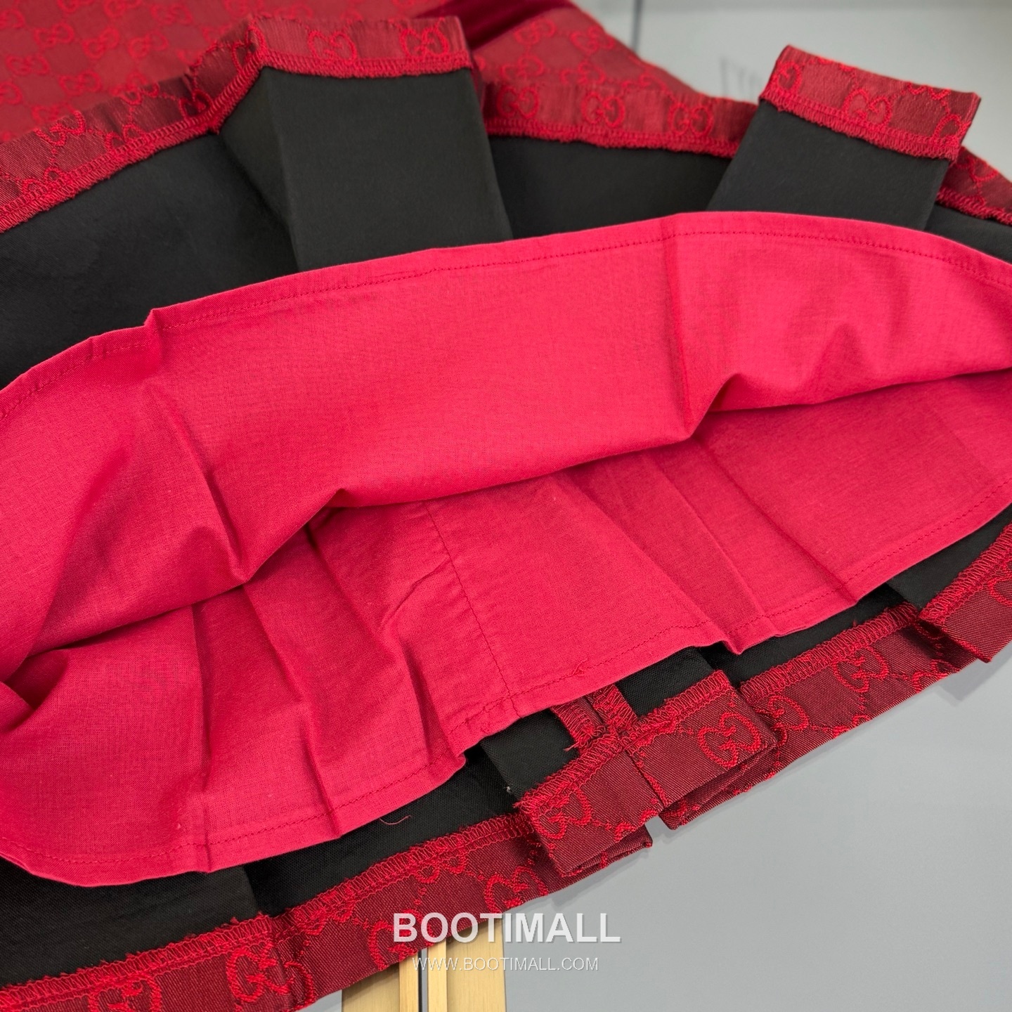 Gucci New Year GG Embroidered Dress Satin Cotton Burgundy 구찌 뉴이어 GG 자수 드레스 새틴 코튼 버건디 7