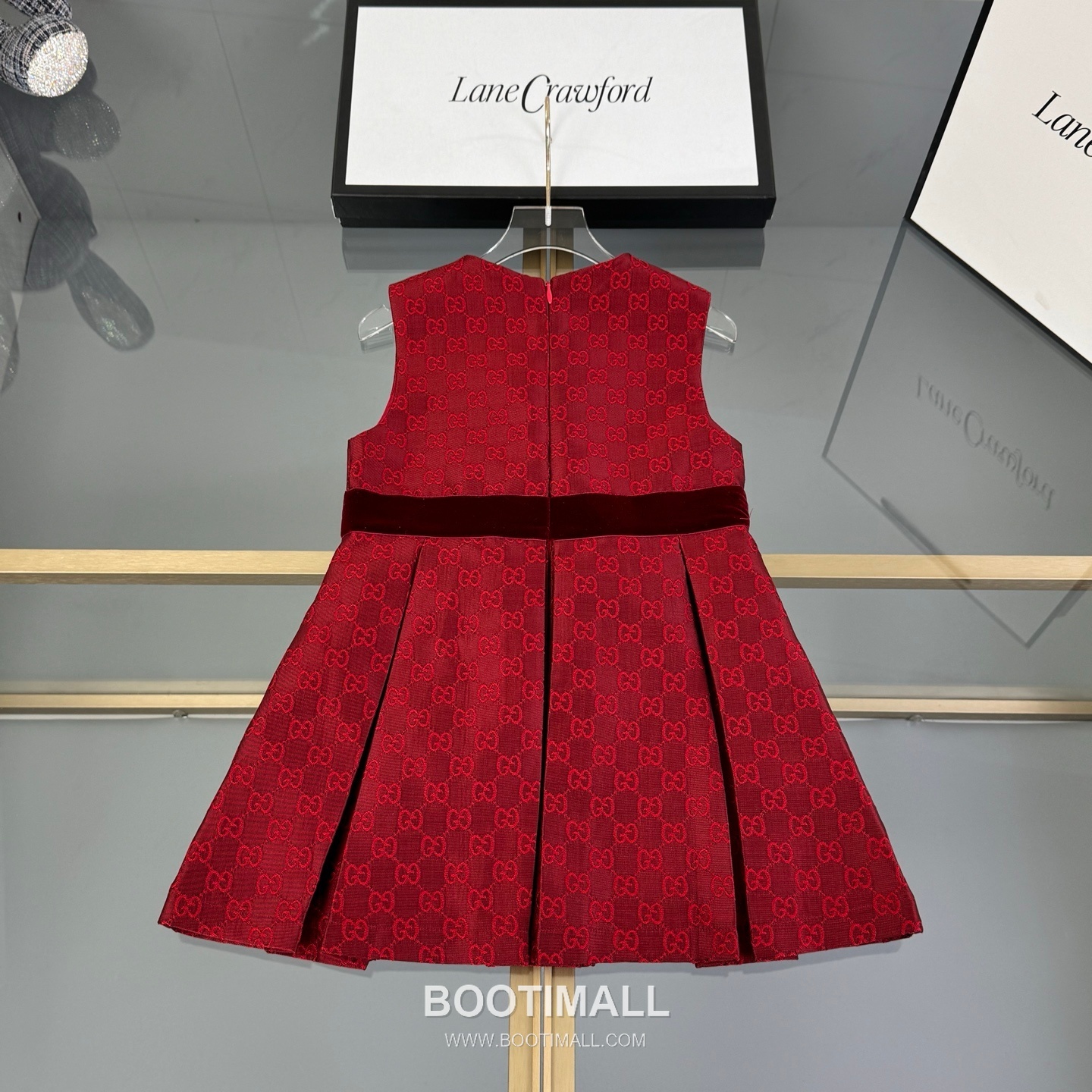 Gucci New Year GG Embroidered Dress Satin Cotton Burgundy 구찌 뉴이어 GG 자수 드레스 새틴 코튼 버건디 9