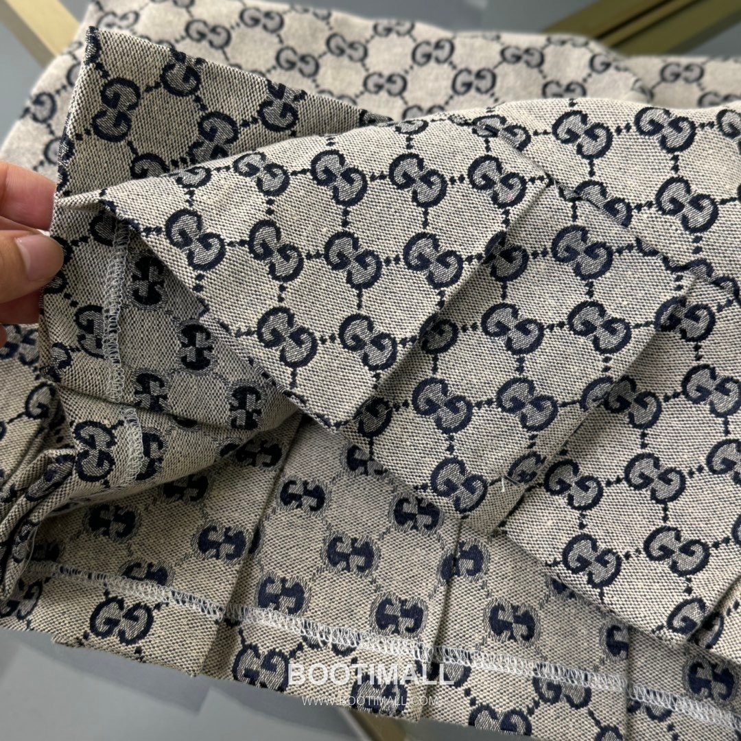 Balenciaga Monogram Collar Dress Beige 발렌시아가 모노그램 카라 드레스 베이지 18