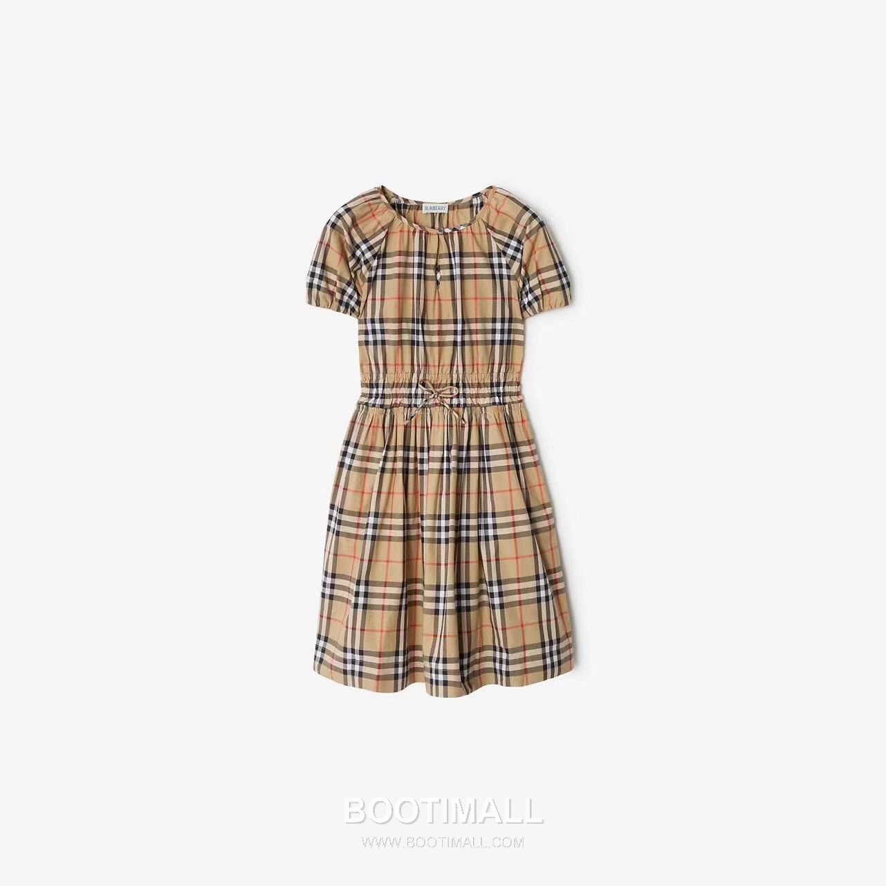Balenciaga Monogram Collar Dress Beige 발렌시아가 모노그램 카라 드레스 베이지 1