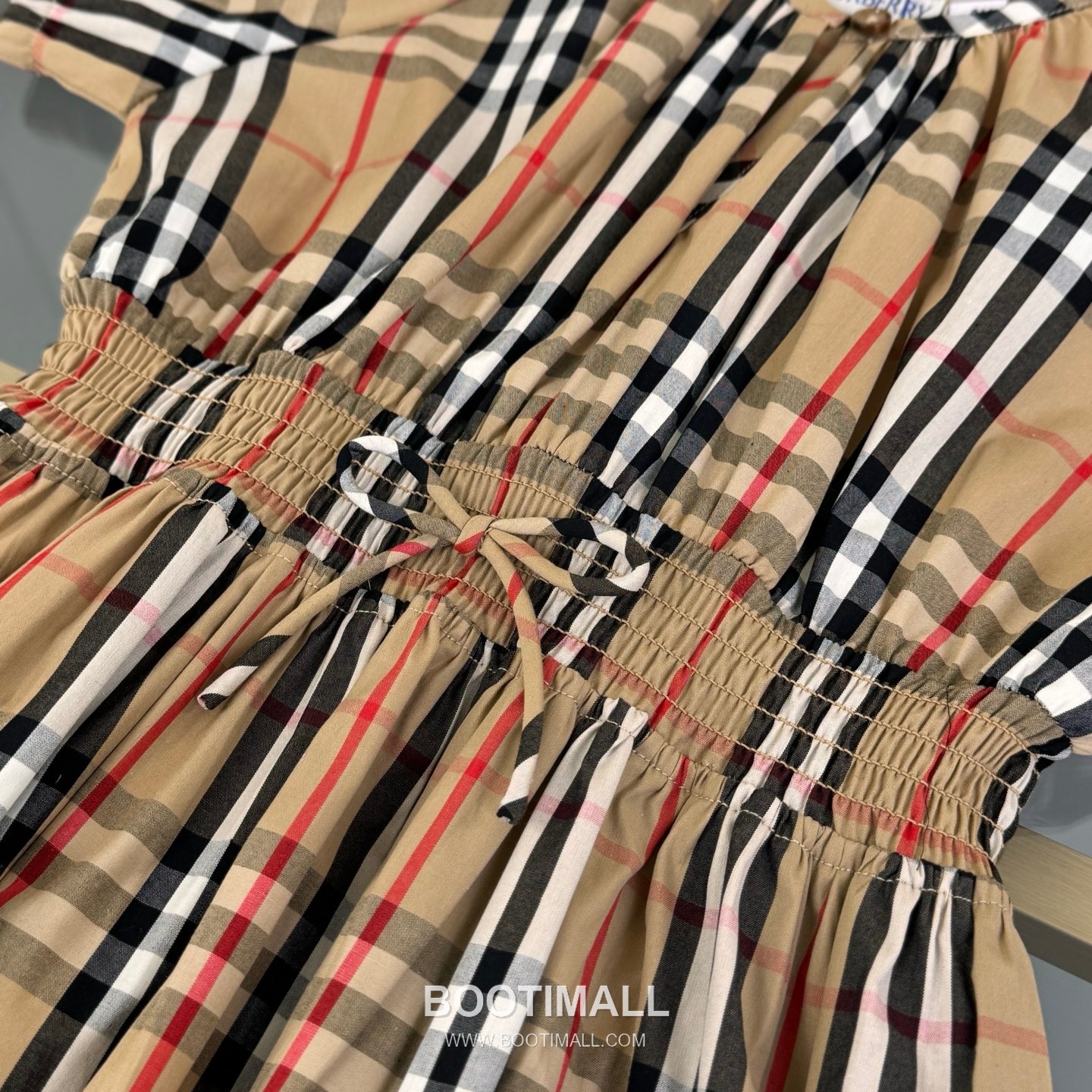 Balenciaga Monogram Collar Dress Beige 발렌시아가 모노그램 카라 드레스 베이지 7