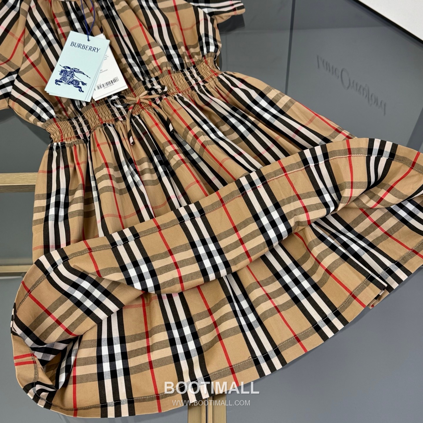 Balenciaga Monogram Collar Dress Beige 발렌시아가 모노그램 카라 드레스 베이지 10
