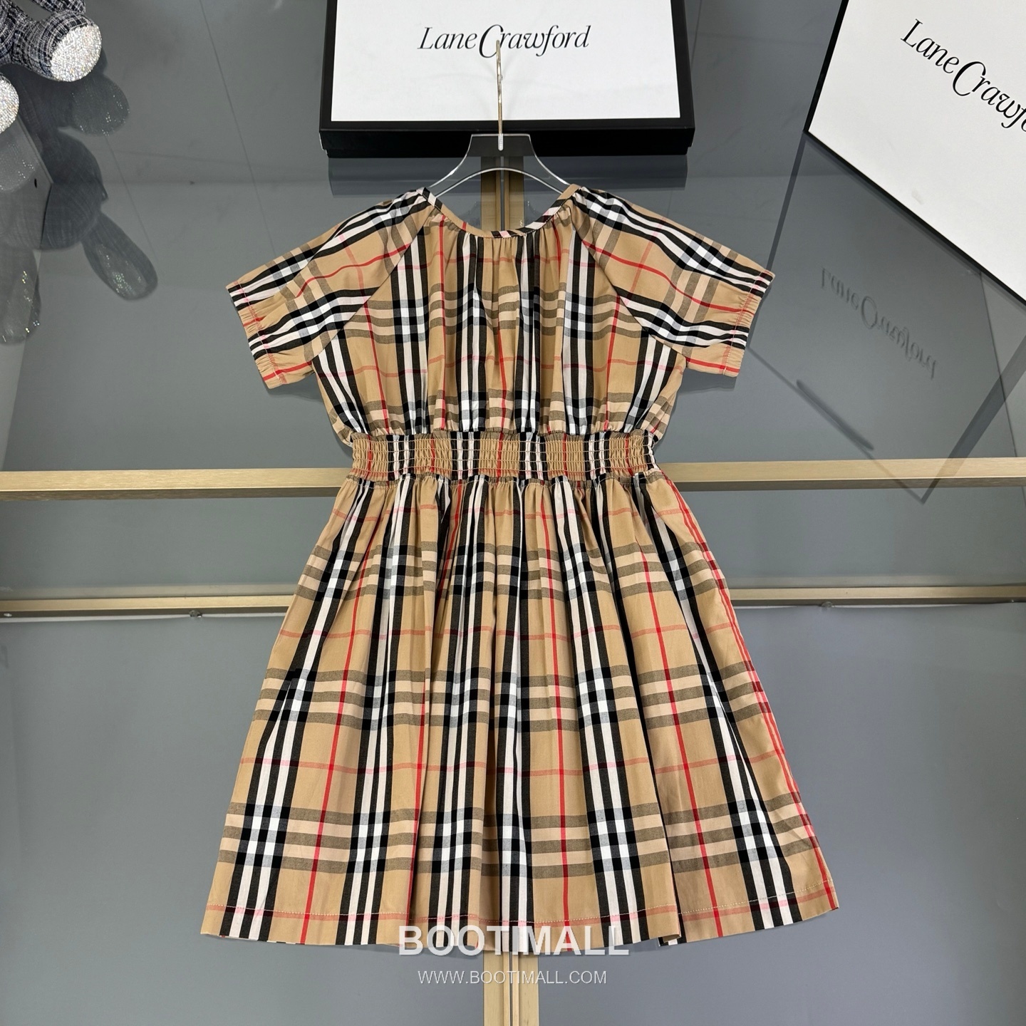 Balenciaga Monogram Collar Dress Beige 발렌시아가 모노그램 카라 드레스 베이지 11