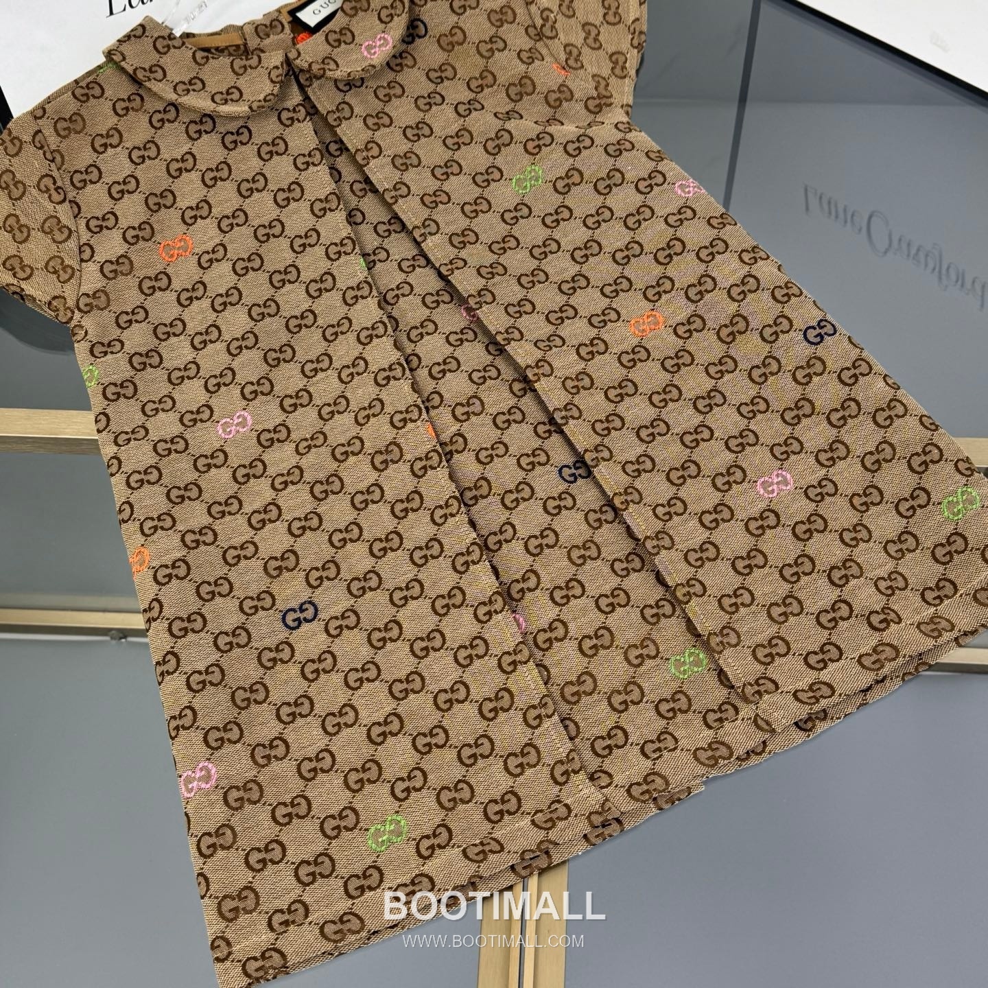 Gucci GG Jacquard Denim Dress Denim Brown 구찌 GG 자카드 데님 드레스 데님 브라운 15