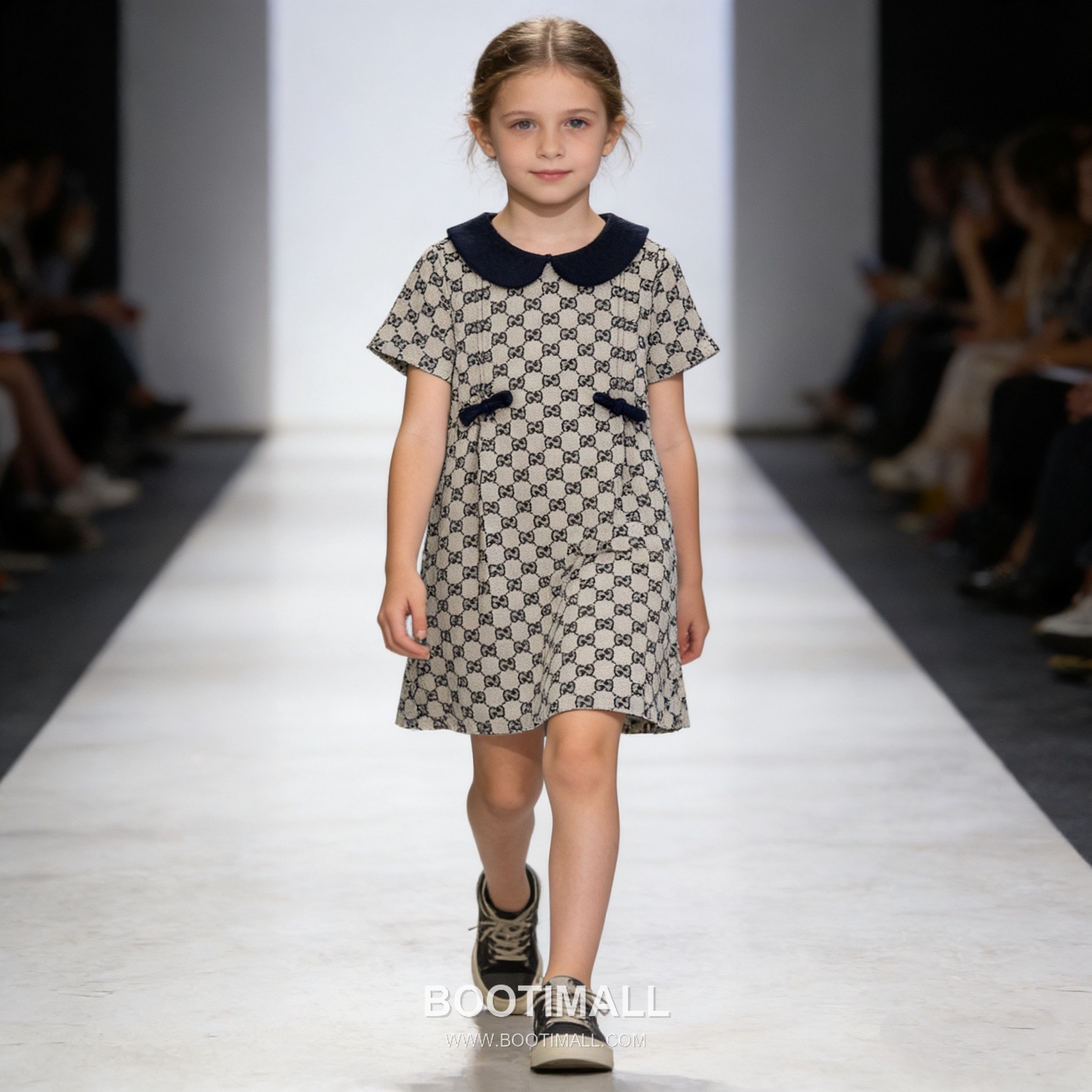 Balenciaga Jacquard Logo Denim Dress Denim Beige 발렌시아가 자카드 로고 데님 원피스 데님 베이지 2