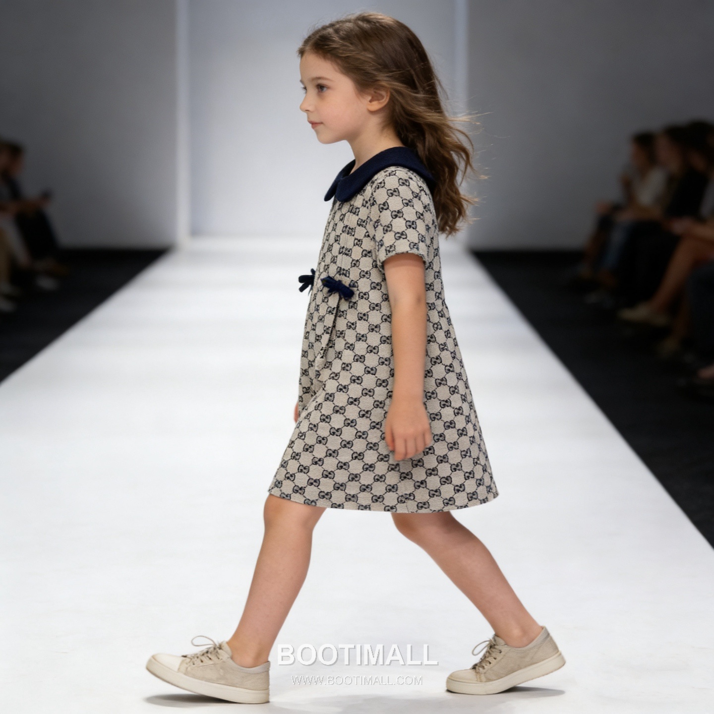 Balenciaga Jacquard Logo Denim Dress Denim Beige 발렌시아가 자카드 로고 데님 원피스 데님 베이지 4