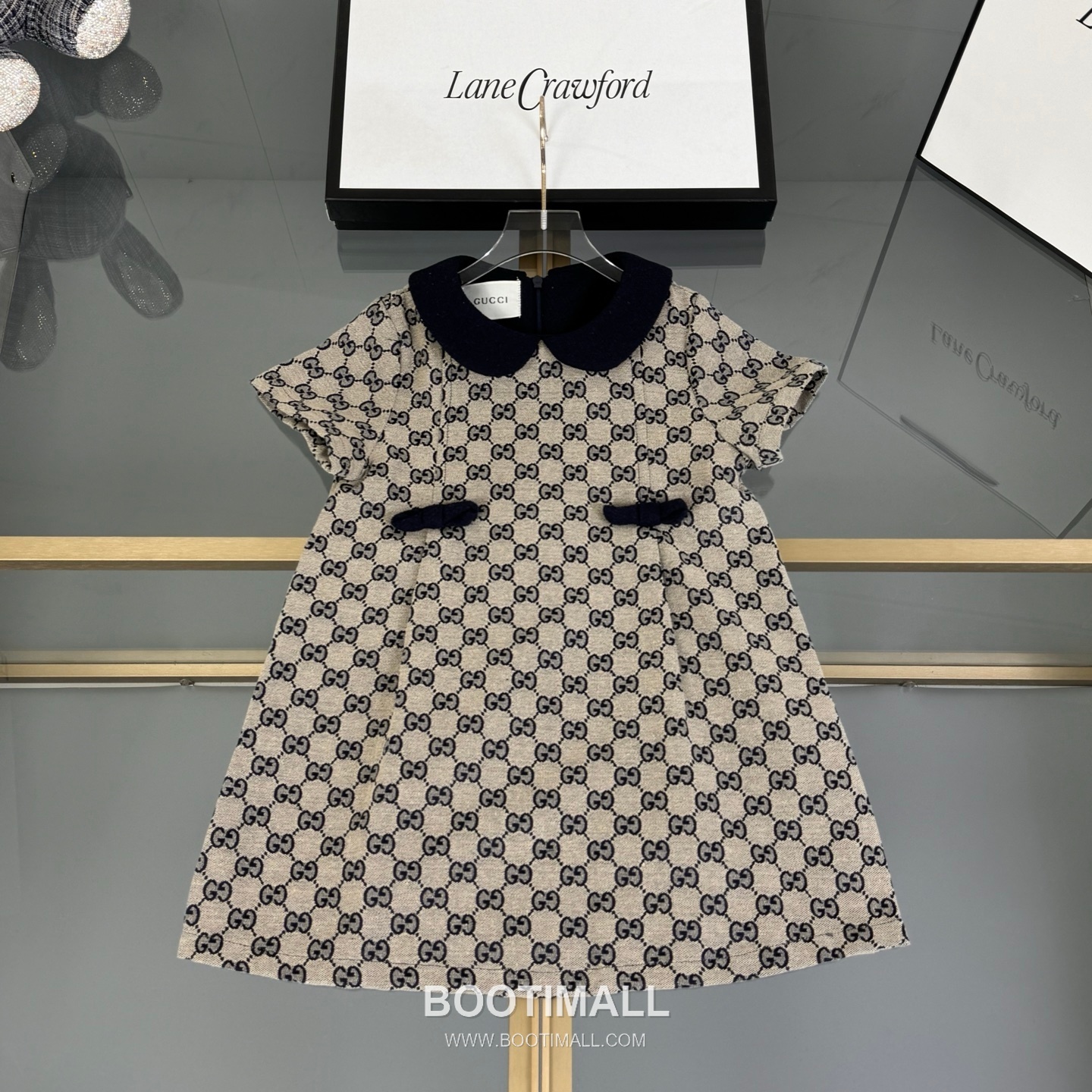 Balenciaga Jacquard Logo Denim Dress Denim Beige 발렌시아가 자카드 로고 데님 원피스 데님 베이지 5