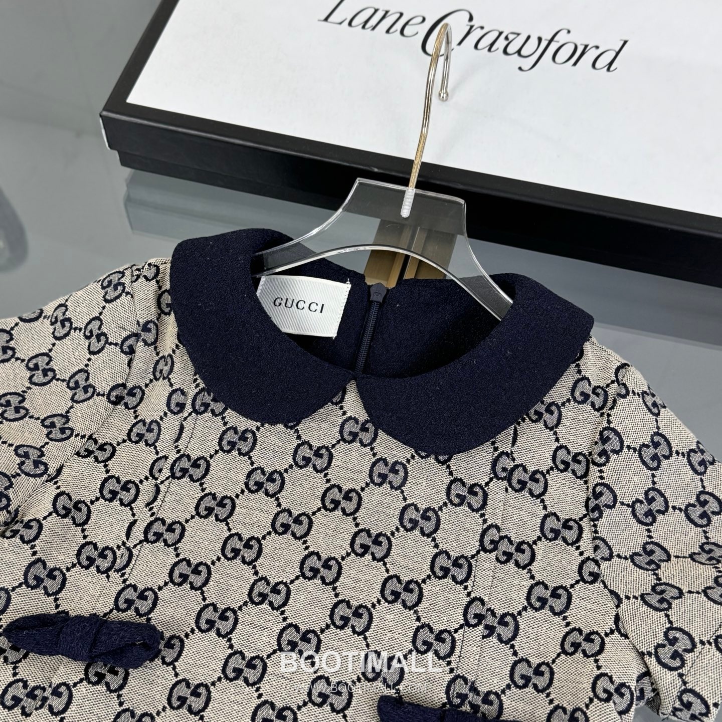 Balenciaga Jacquard Logo Denim Dress Denim Beige 발렌시아가 자카드 로고 데님 원피스 데님 베이지 7