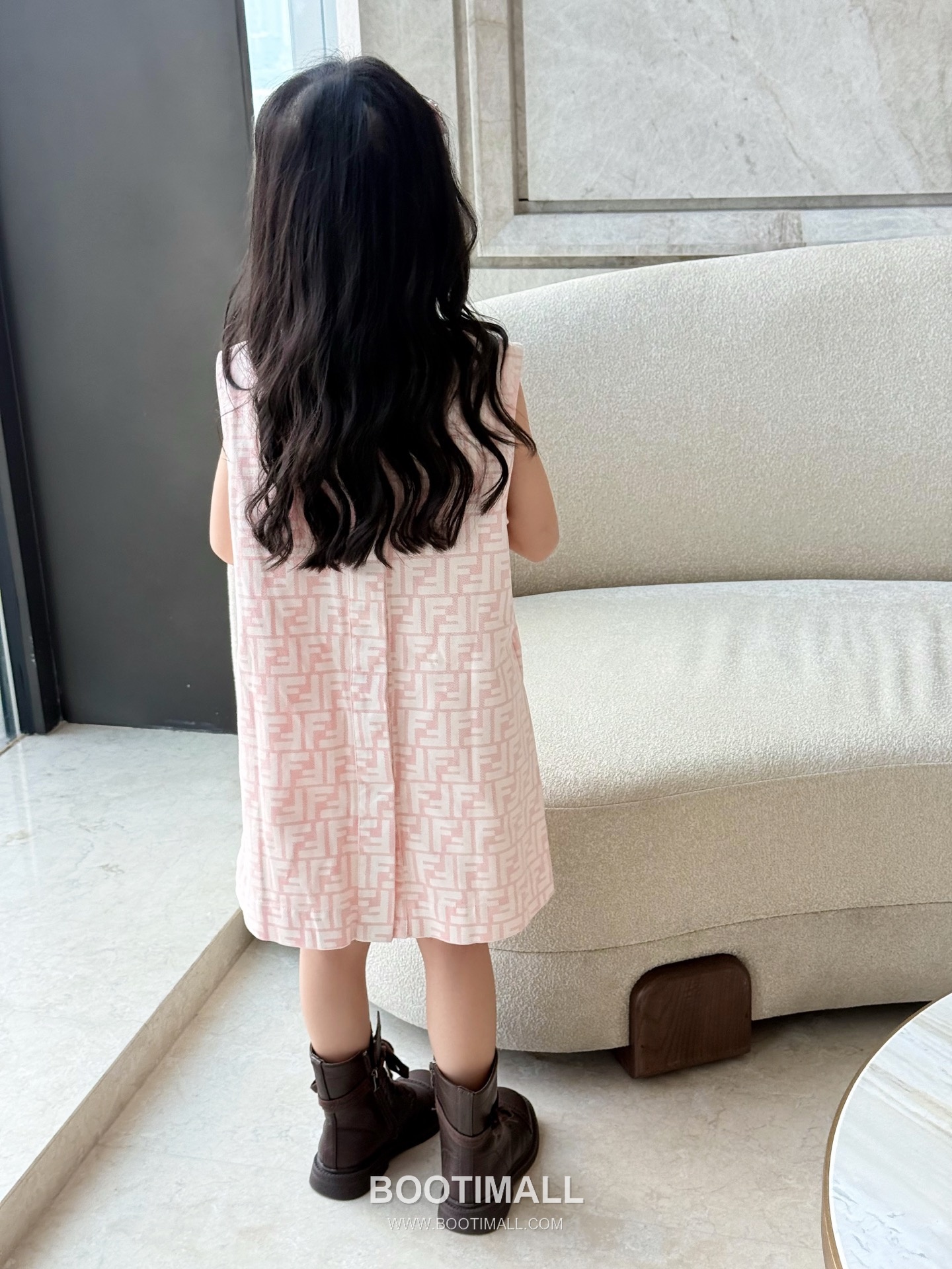 Fendi FF Monogram Pink Dress 펜디 FF 모노그램 핑크 드레스 4