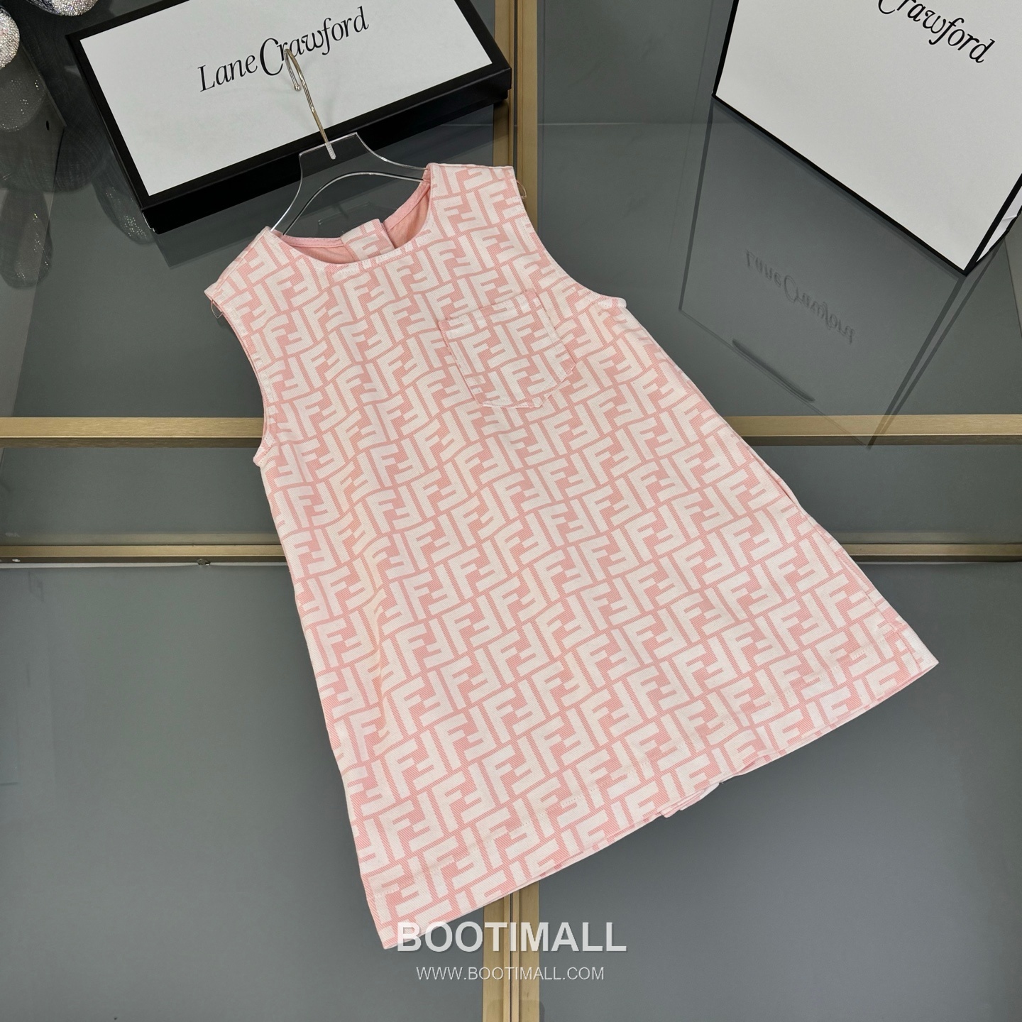 Fendi FF Monogram Pink Dress 펜디 FF 모노그램 핑크 드레스 6