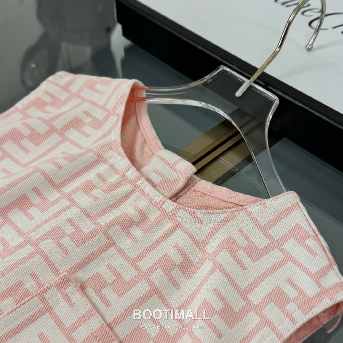 Fendi FF Monogram Pink Dress 펜디 FF 모노그램 핑크 드레스 7