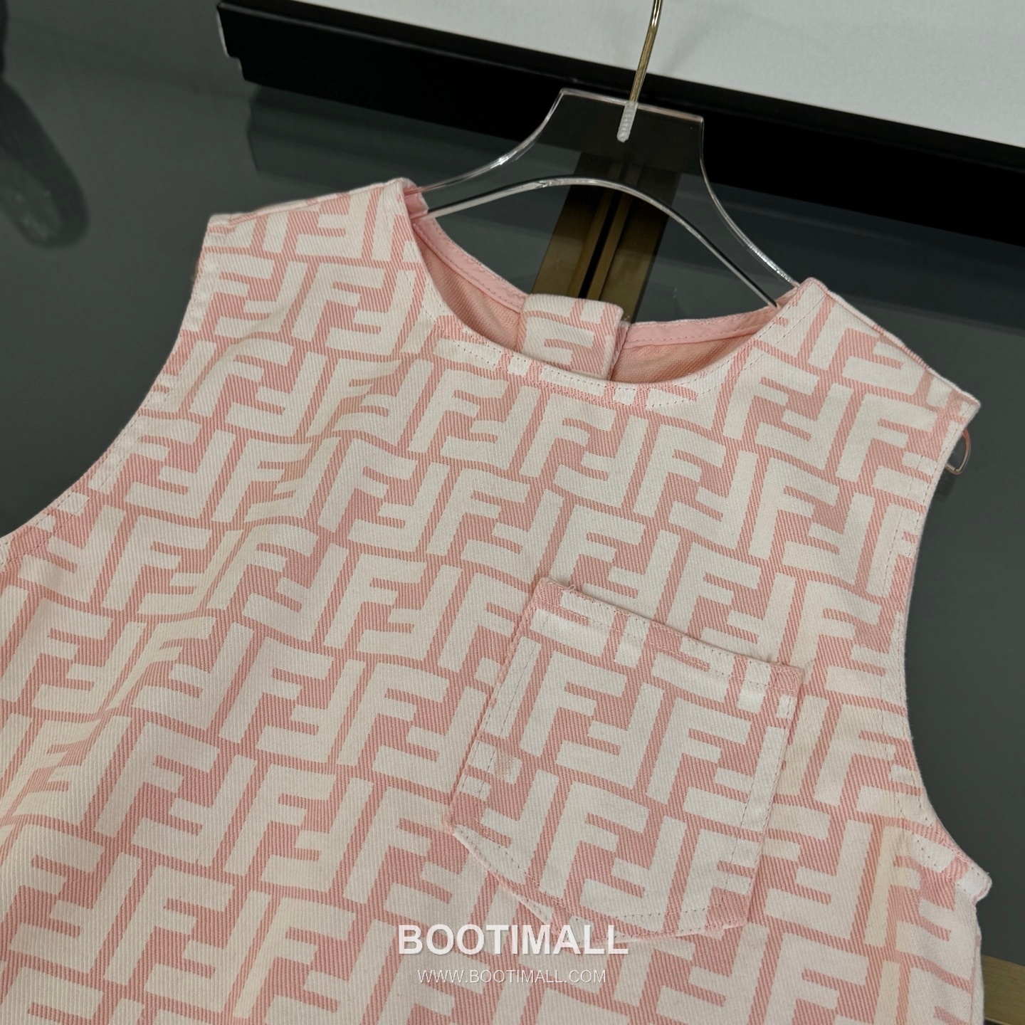 Fendi FF Monogram Pink Dress 펜디 FF 모노그램 핑크 드레스 8