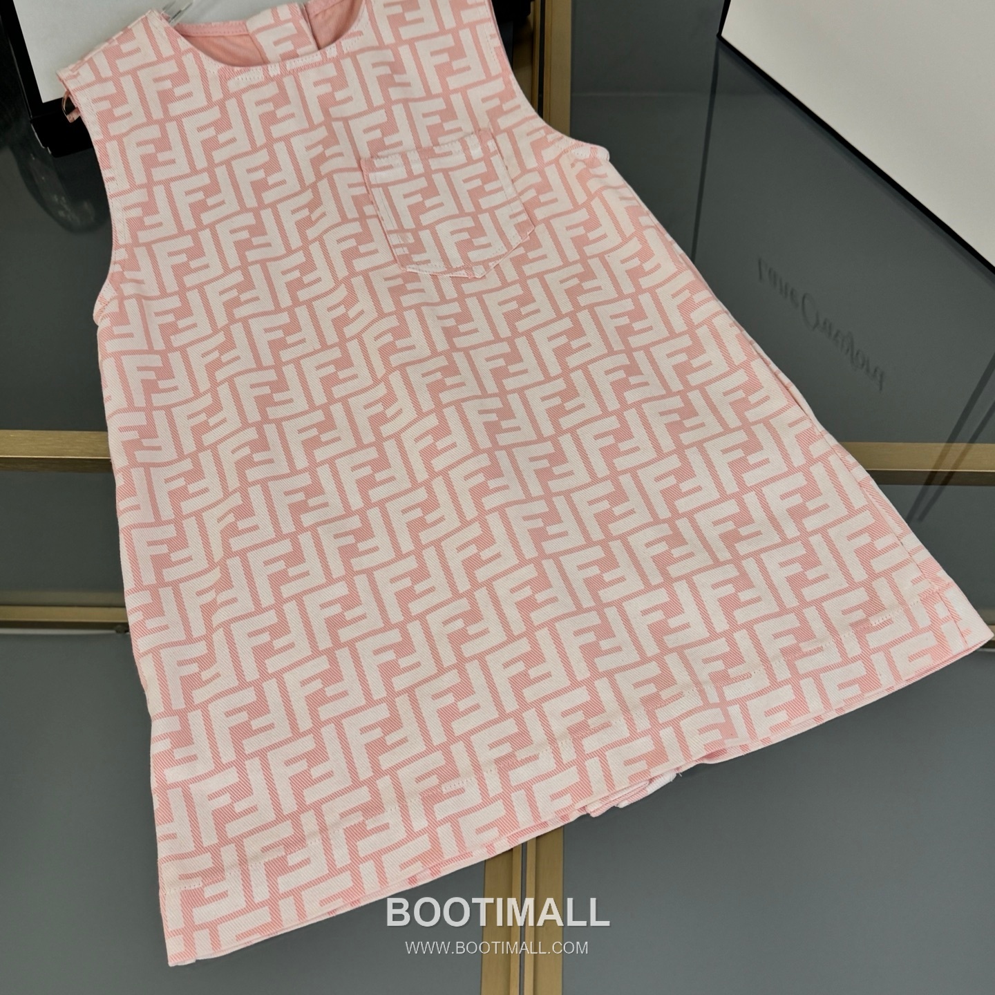 Fendi FF Monogram Pink Dress 펜디 FF 모노그램 핑크 드레스 10