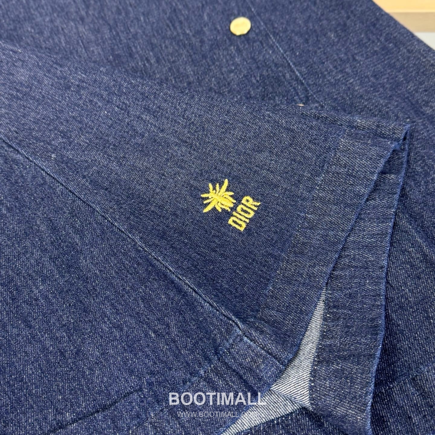 Balenciaga A-Line Denim Cotton Navy Dress 발렌시아가 A라인 데님 코튼 네이비 원피스 15