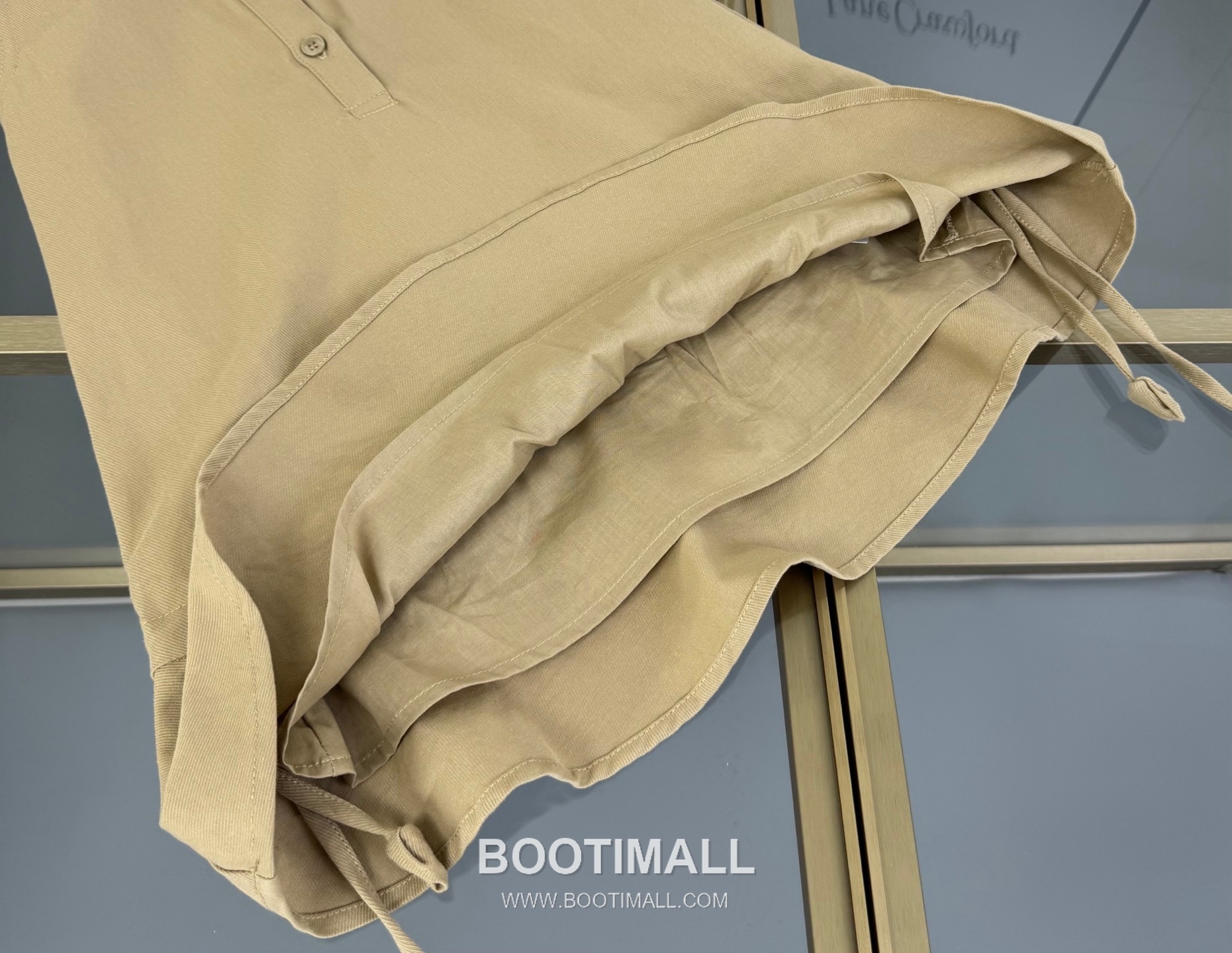 Balenciaga Ruffle Hem Sleeveless Dress Cotton Beige 발렌시아가 러플 헴 슬리브리스 드레스 코튼 베이지 8