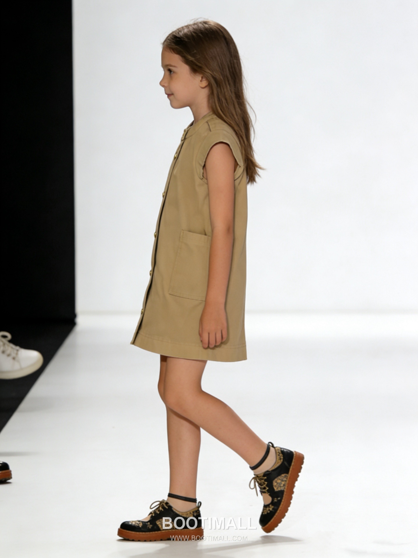 Balenciaga Solid Logo Cotton Beige Dress 발렌시아가 솔리드 로고 코튼 베이지 원피스 6