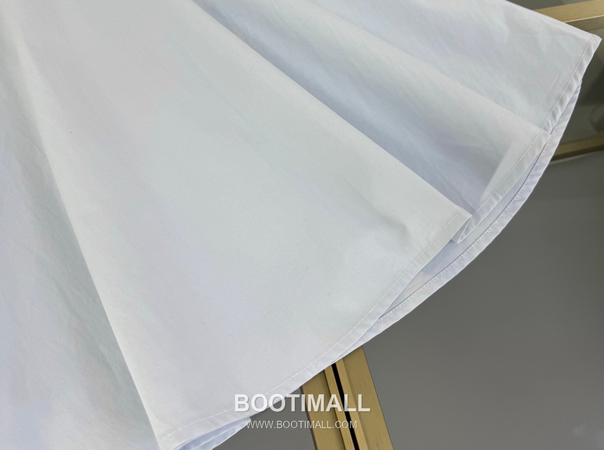 Balenciaga Letter Embroidered A-Line Light Blue Dress 발렌시아가 레터 자수 A라인 라이트 블루 드레스 9