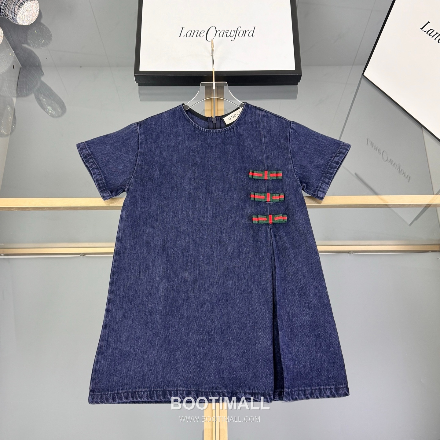 Balenciaga A-Line Denim Cotton Blue Dress 발렌시아가 A라인 데님 코튼 블루 드레스 8