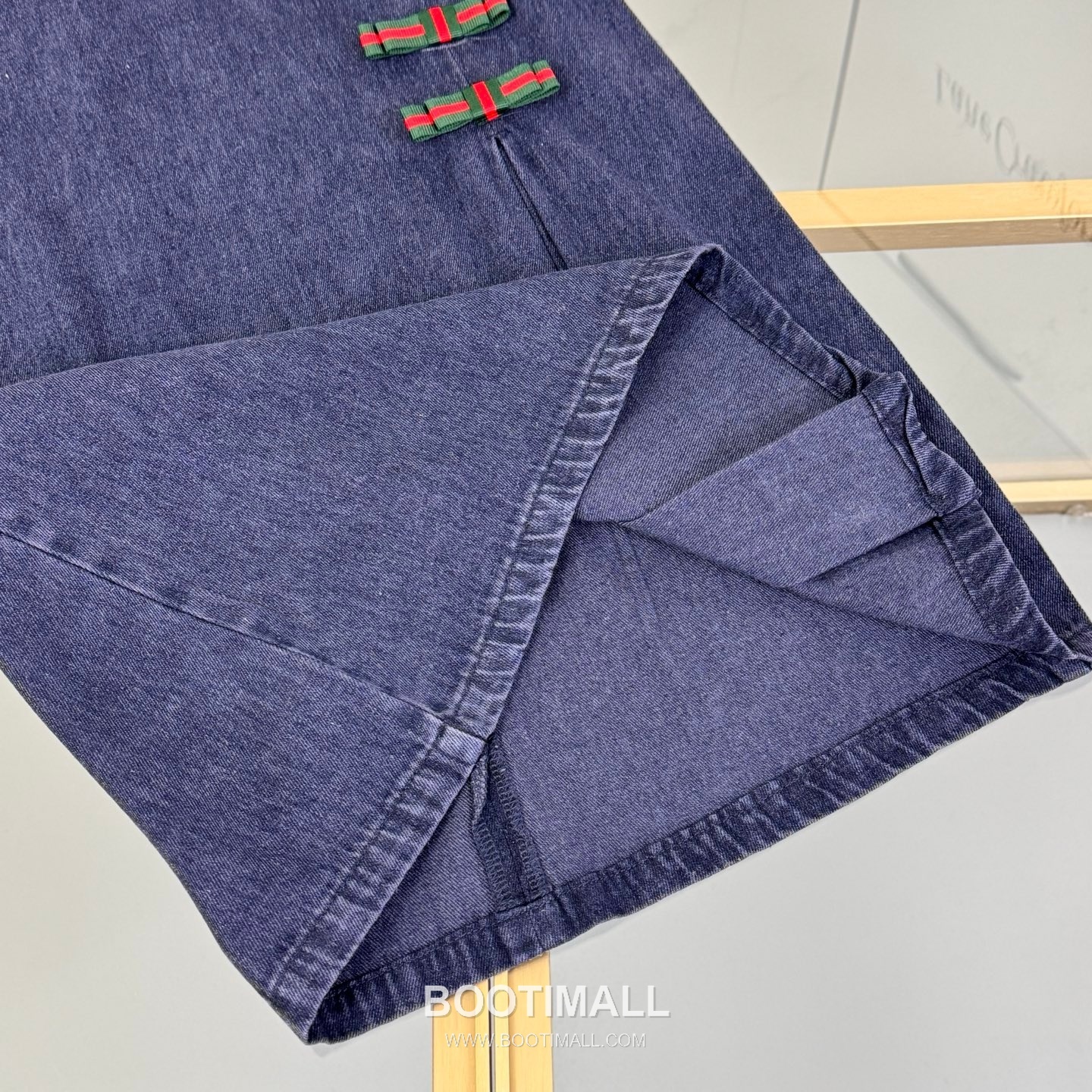 Balenciaga A-Line Denim Cotton Blue Dress 발렌시아가 A라인 데님 코튼 블루 드레스 14