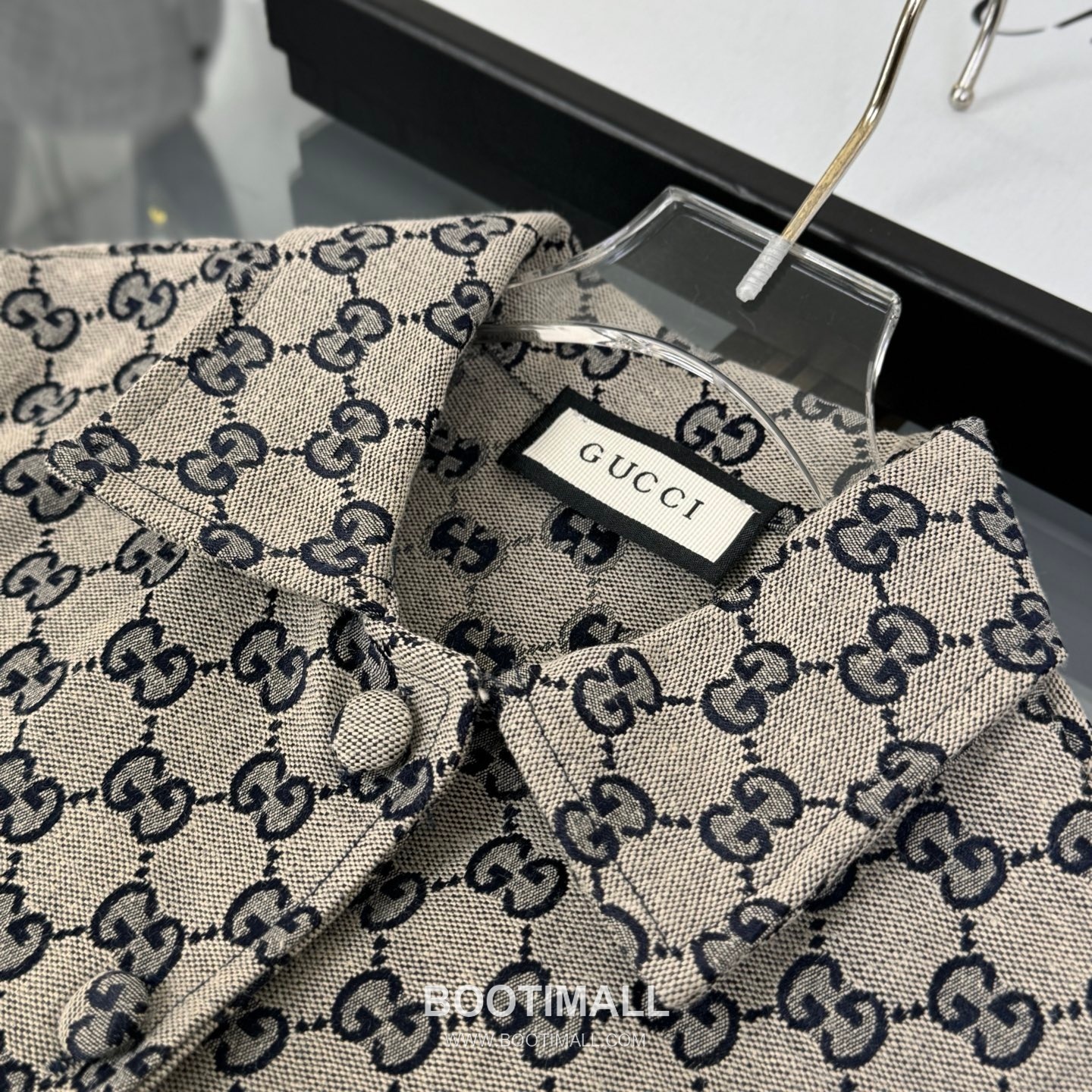 Gucci Monogram Jacquard Denim Cotton Denim White Kids Dress 구찌 모노그램 자카드 데님 코튼 데님 화이트 아동 원피스 11