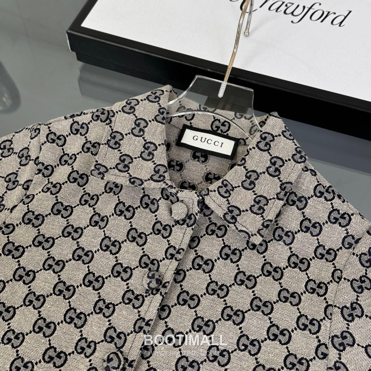 Gucci Monogram Jacquard Denim Cotton Denim White Kids Dress 구찌 모노그램 자카드 데님 코튼 데님 화이트 아동 원피스 12