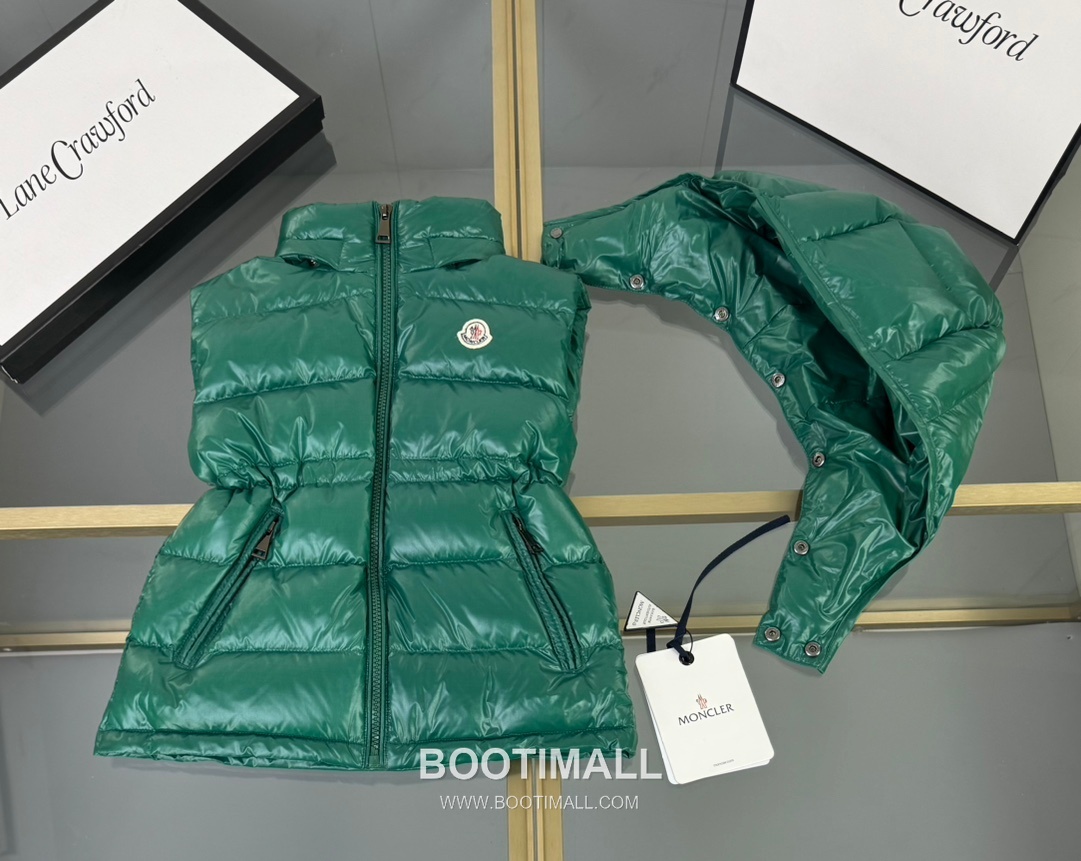 Balenciaga Classic Down Vest Cotton Blend White 발렌시아가 클래식 다운 베스트 코튼 블렌드 화이트 3