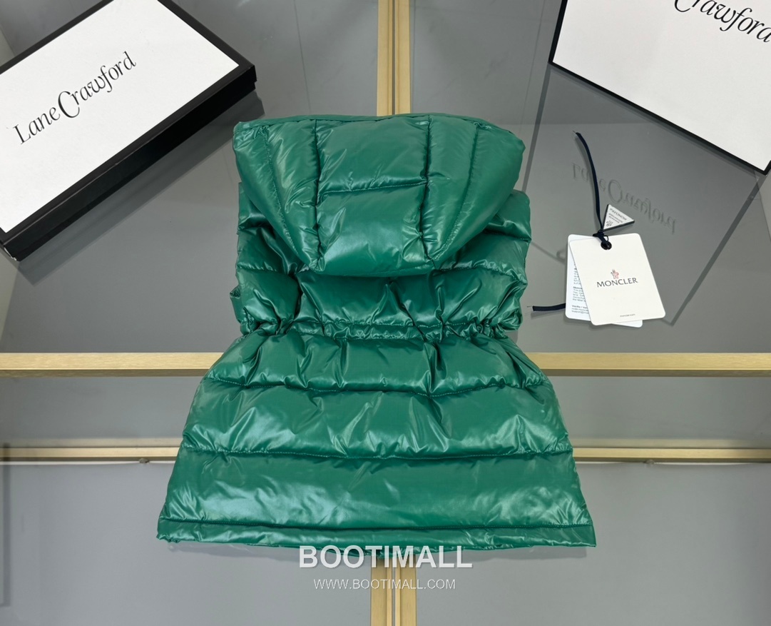 Balenciaga Classic Down Vest Cotton Blend White 발렌시아가 클래식 다운 베스트 코튼 블렌드 화이트 9