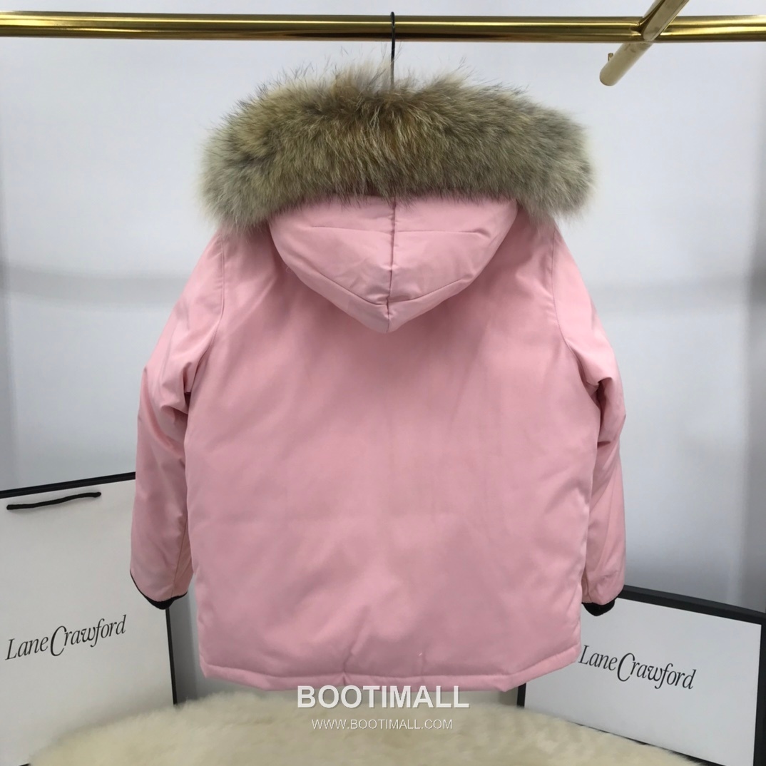 Canada Goose Expedition Kids Fur Trim Polyester Cotton, White Duck Down, Coyote Fur Down Jacket 캐나다구스 익스페디션 키즈 퍼 트림 폴리에스터 코튼, 화이트 덕다운, 코요테 퍼 다운재킷 8